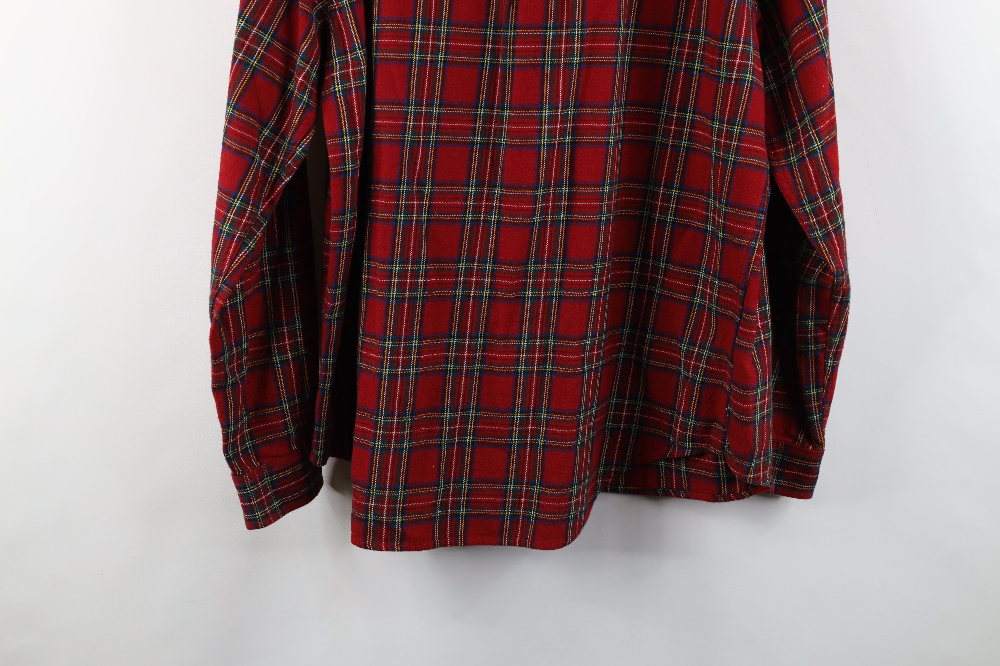 Eddie Bauer × Vintage Vintage Eddie Bauer Flannel Collared Button Down Shirt Plaid Size US L / EU 52-54 / 3 - 11 Thumbnail