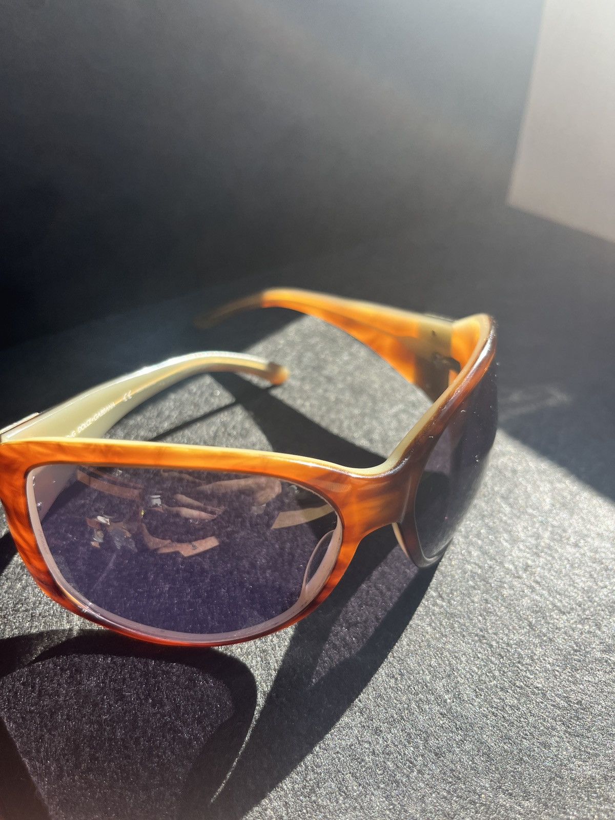 Dolce & Gabbana Dolce & Gabanna faux tortoise shell sunglasses Size ONE SIZE - 5 Thumbnail