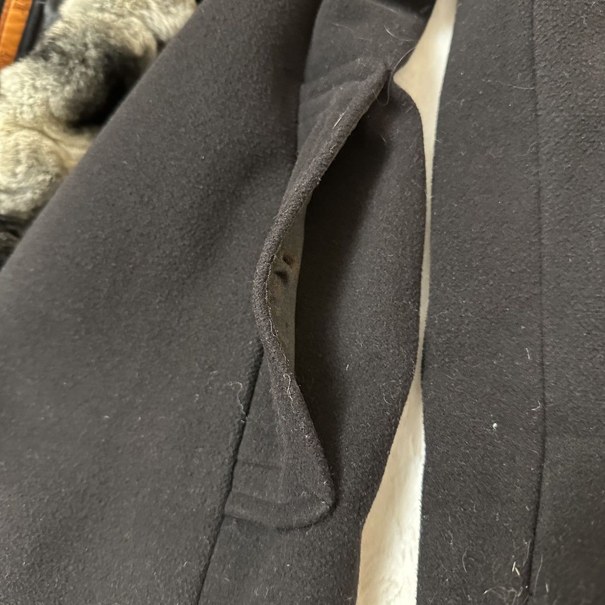 Other Black wool coat womens Size XS / US 0-2 / IT 36-38 - 8 Thumbnail
