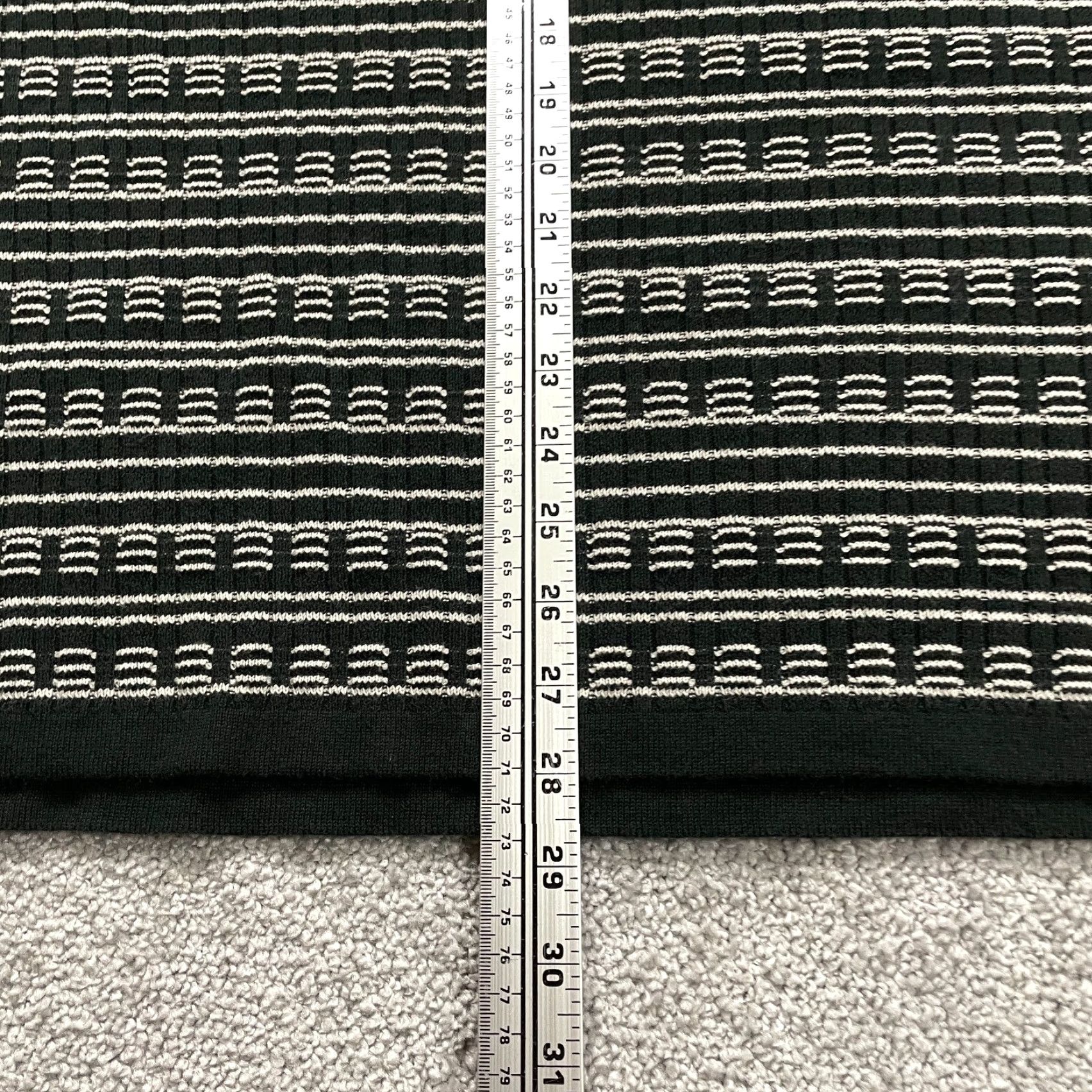 Liz Claiborne VINTAGE Liz Claiborne Sweater Pullover Women 3XL Knit All Seasons Casual Black White Size XXL / US 16-18 / IT 52-54 - 7 Thumbnail