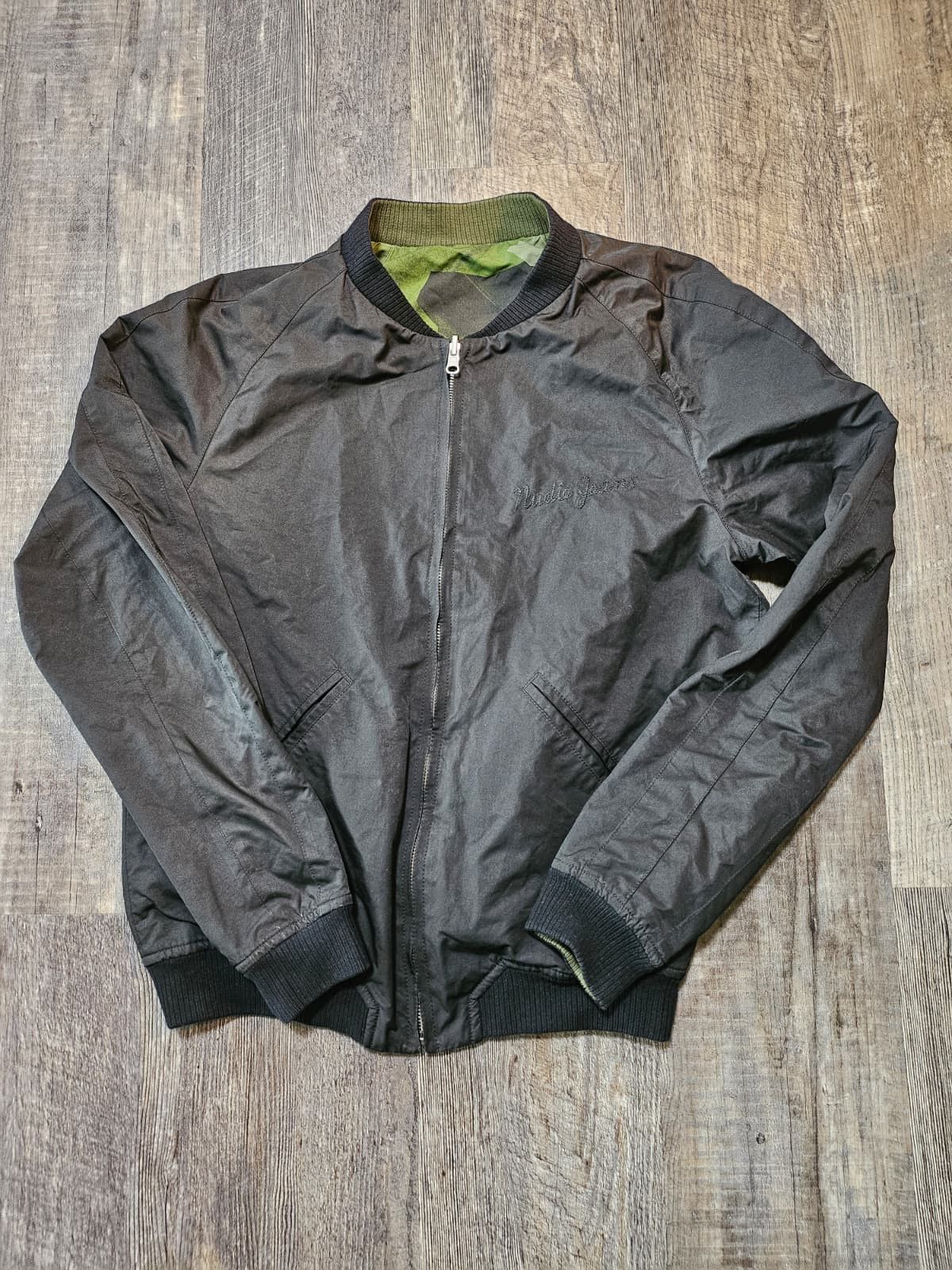 Nudie Jeans Waterproof Reversible Camo Bomber Size US M / EU 48-50 / 2 - 1 Thumbnail
