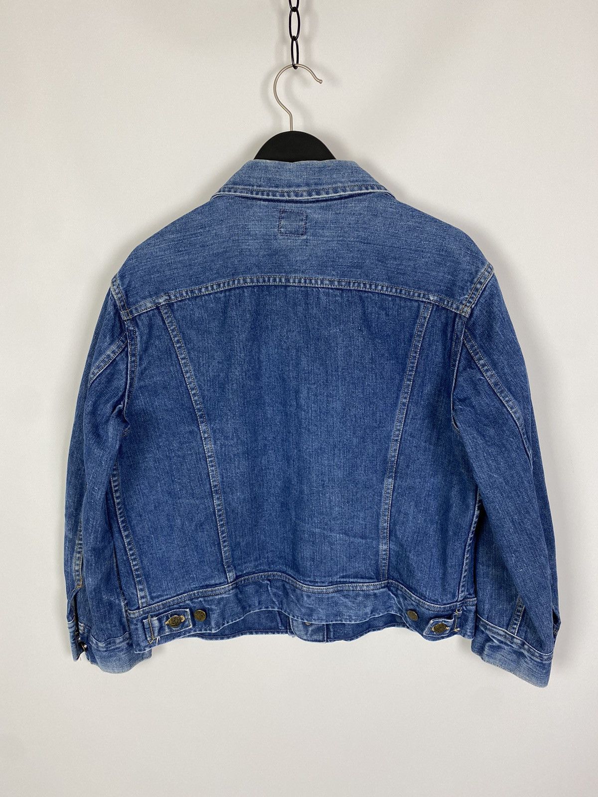 Lee 1970s Vintage Lee Riders Sanforized Washed Boxy Denim Jacket Size US M / EU 48-50 / 2 - 11 Thumbnail