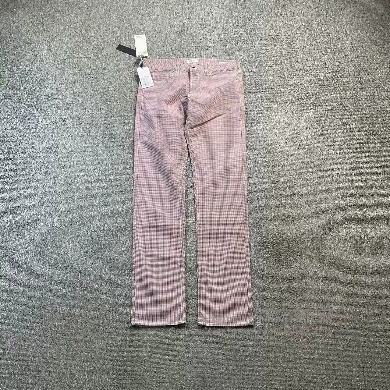 Moschino MOSCHINO Pink Plaid Trousers. Size 41" - 1 Thumbnail