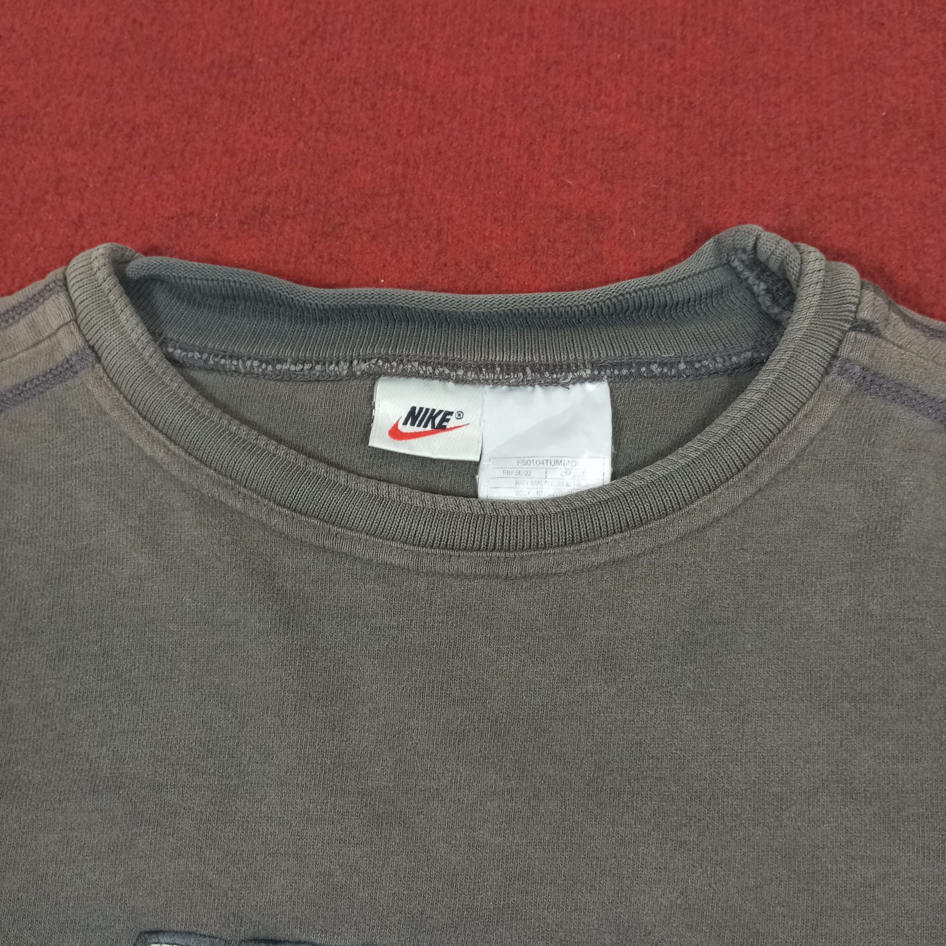 Nike × Vintage Nike Air Streetwear Style Sweatshirt Size US L / EU 52-54 / 3 - 6 Thumbnail