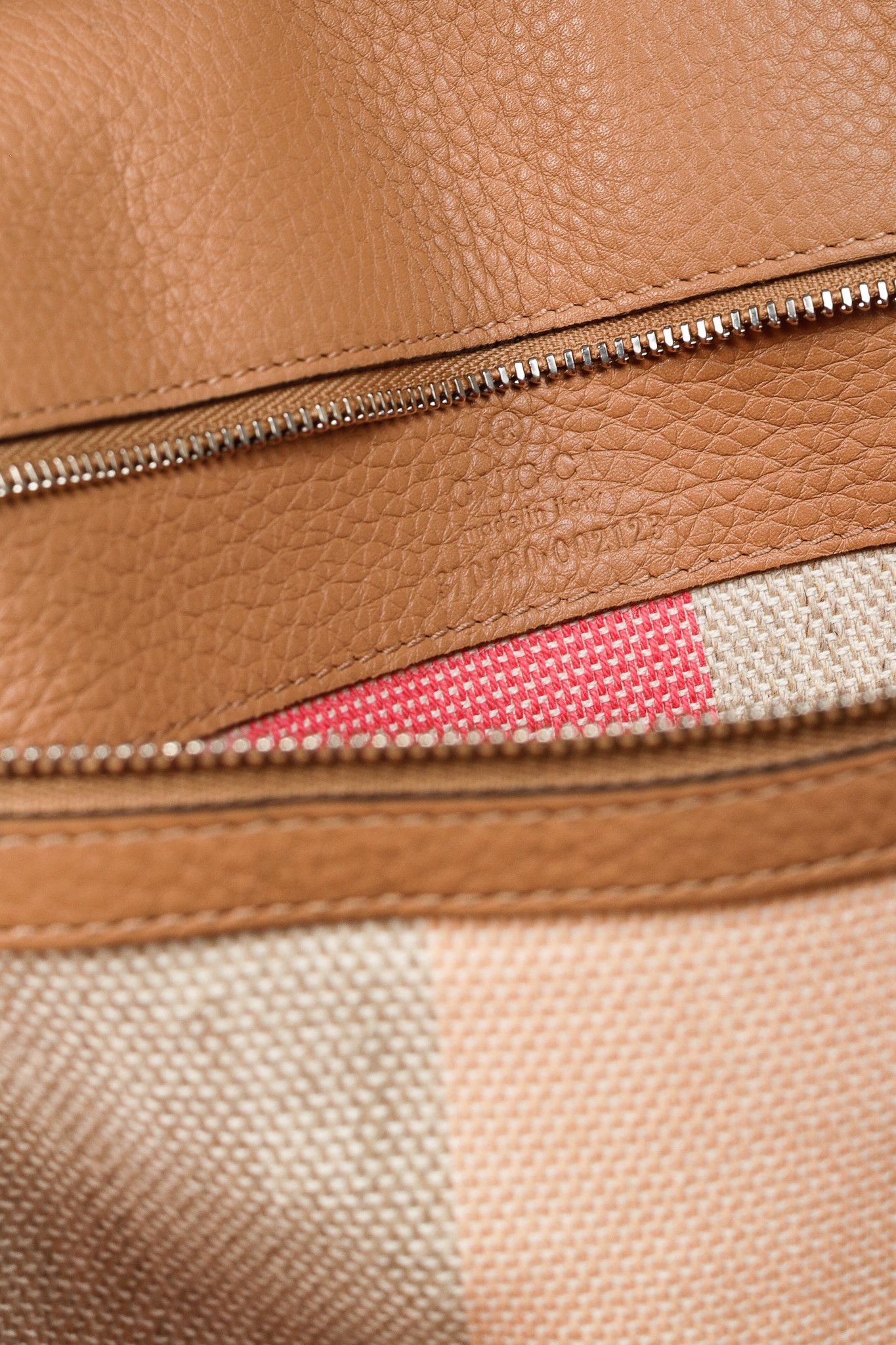 Gucci Gucci Bamboo Daily Rose Beige Leather Large Top Handle Bag Size ONE SIZE - 14 Thumbnail