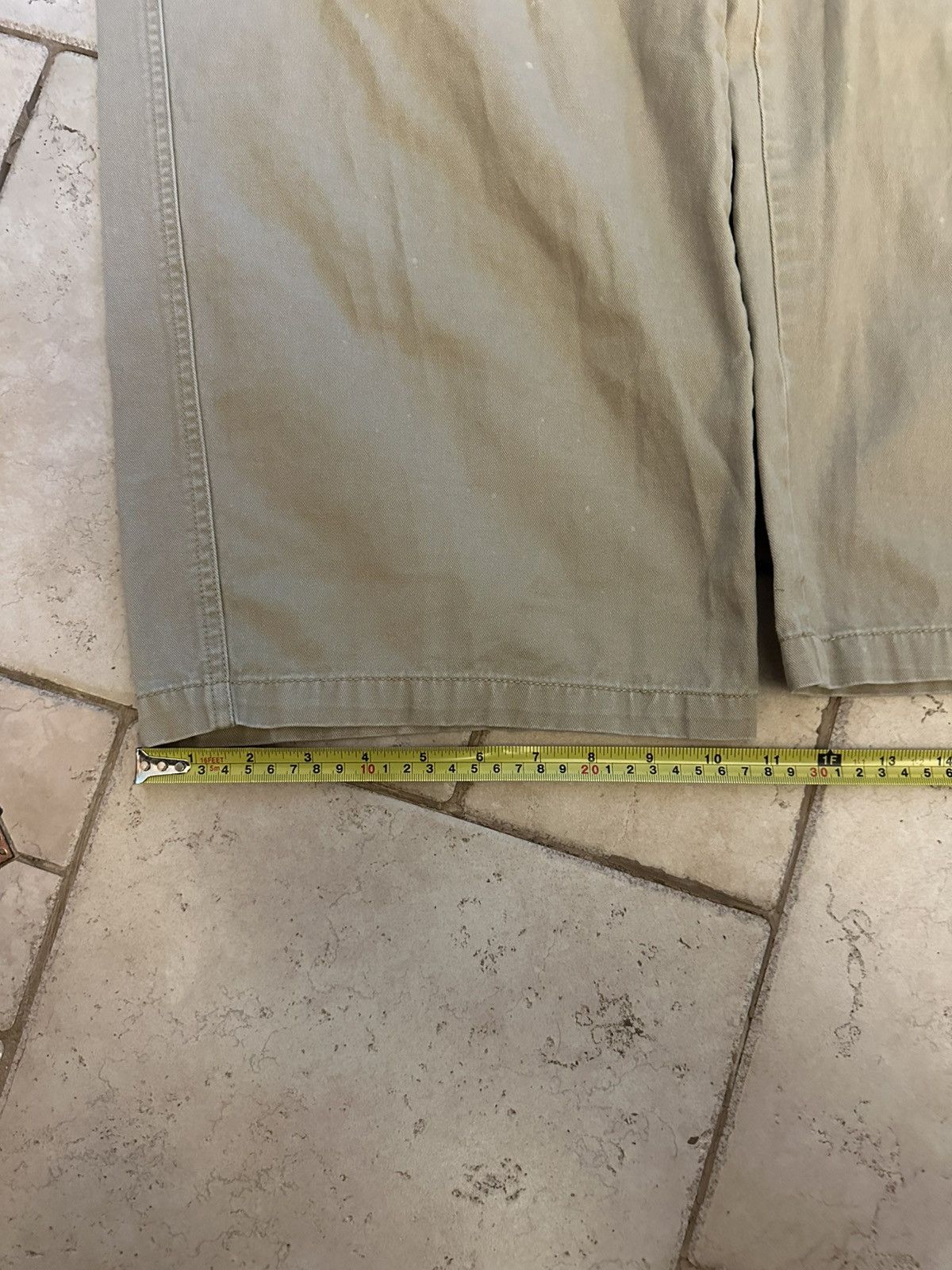 Polo Ralph Lauren VTG Ralph Lauren Big Pony Beige Cargo Baggy Pants Size 38 Size US 38 / EU 54 - 2 Thumbnail