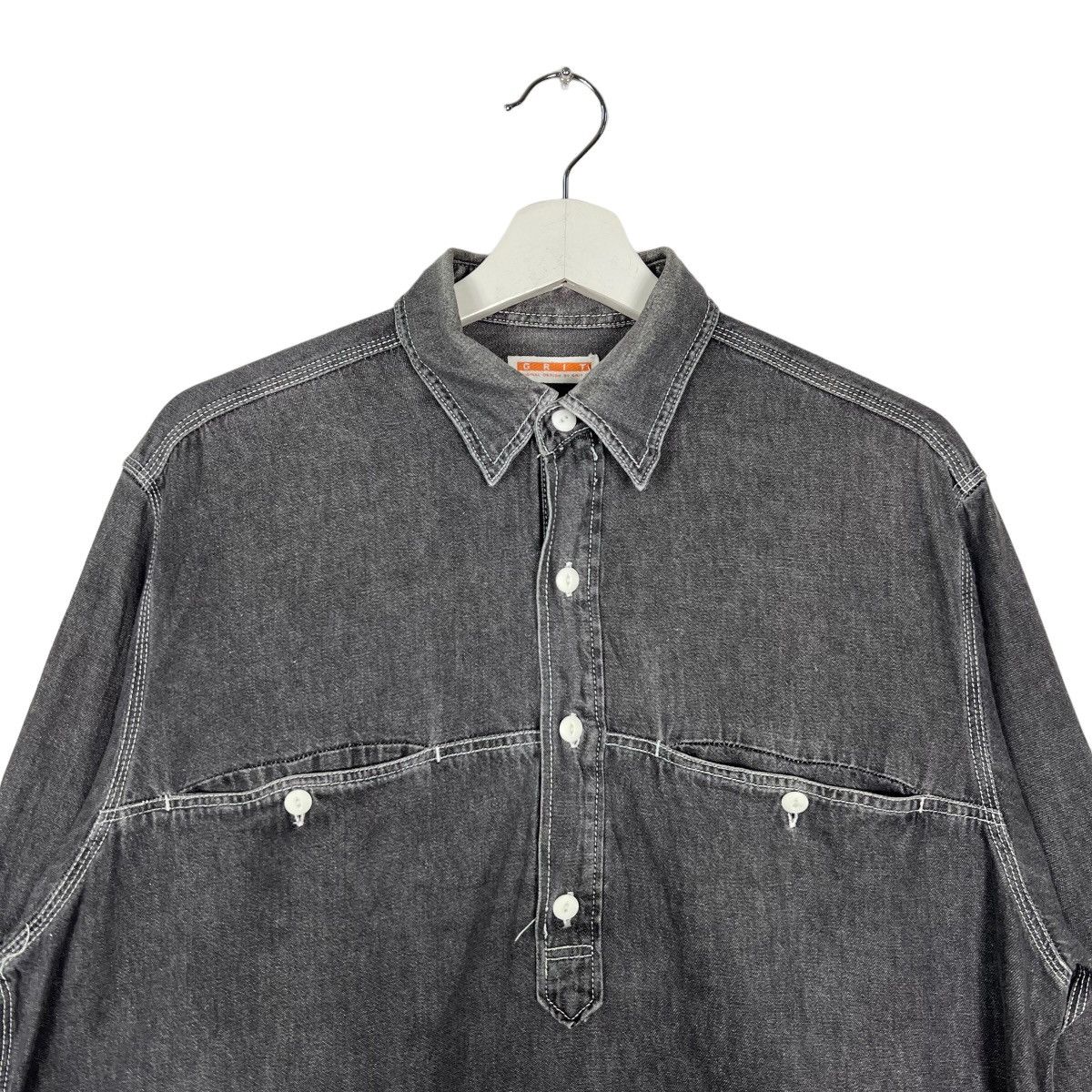 Japanese Brand 🔥 VINTAGE GRIT ANORAK SHIRTS JACKET Size US M / EU 48-50 / 2 - 3 Thumbnail