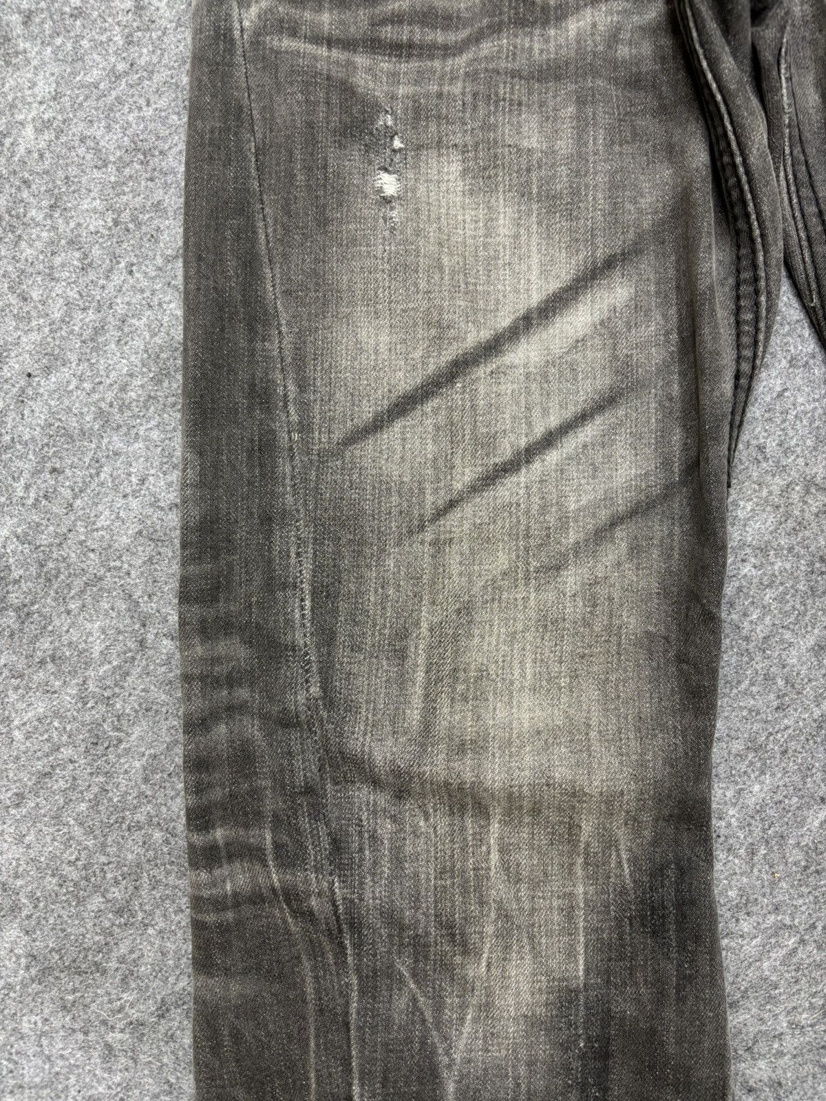 Japanese Brand 💥Twisted Leg💥Back Vtg Trim Co Sick Fades Mild Denim F668 Size US 34 / EU 50 - 10 Thumbnail