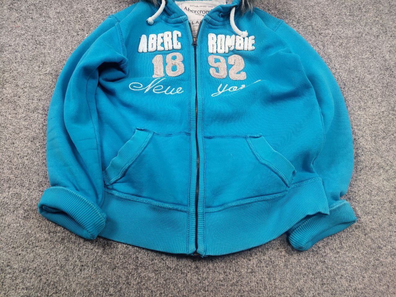 Abercrombie & Fitch Abercrombie Vintage Y2K crazy fur zip Hoodie if six was nine Size M / US 6-8 / IT 42-44 - 4 Thumbnail