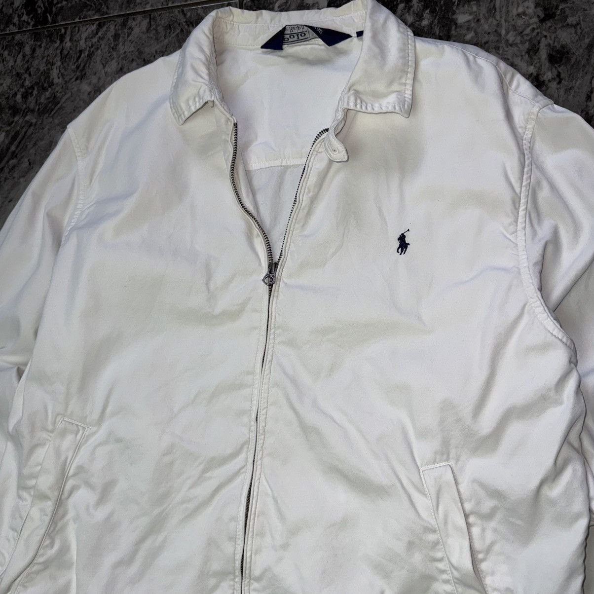 Polo Ralph Lauren 90s Polo Ralph Lauren Herrington White Cotton Size US L / EU 52-54 / 3 - 3 Thumbnail
