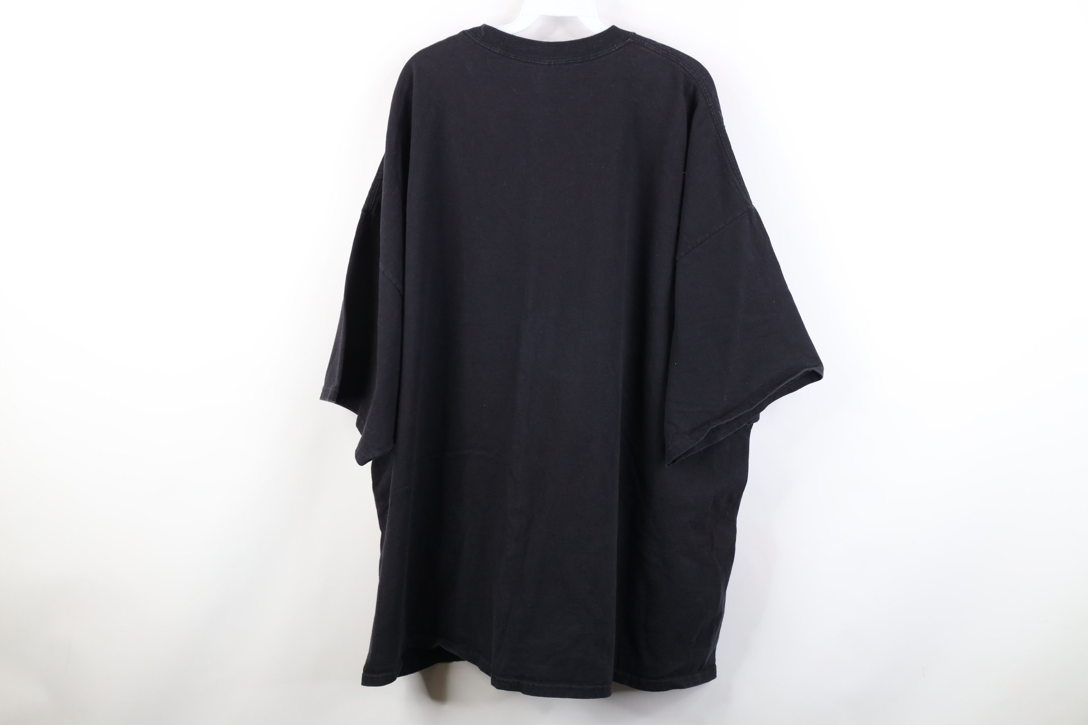 Vintage Vintage 90s Y2K Streetwear Short Sleeve T-Shirt Black Cotton Size US XXL / EU 58 / 5 - 12 Thumbnail