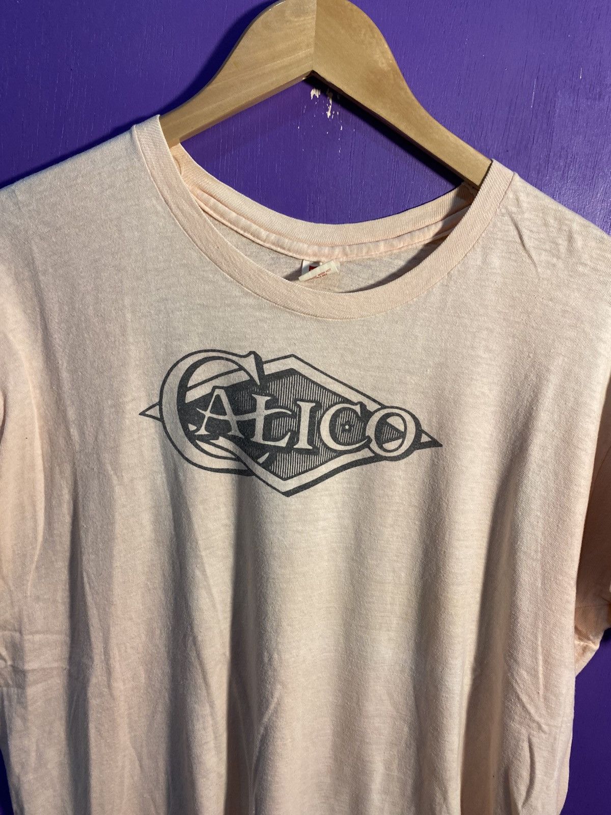 Other Vintage 60s/70s Calico sign t-shirt Size US L / EU 52-54 / 3 - 3 Thumbnail