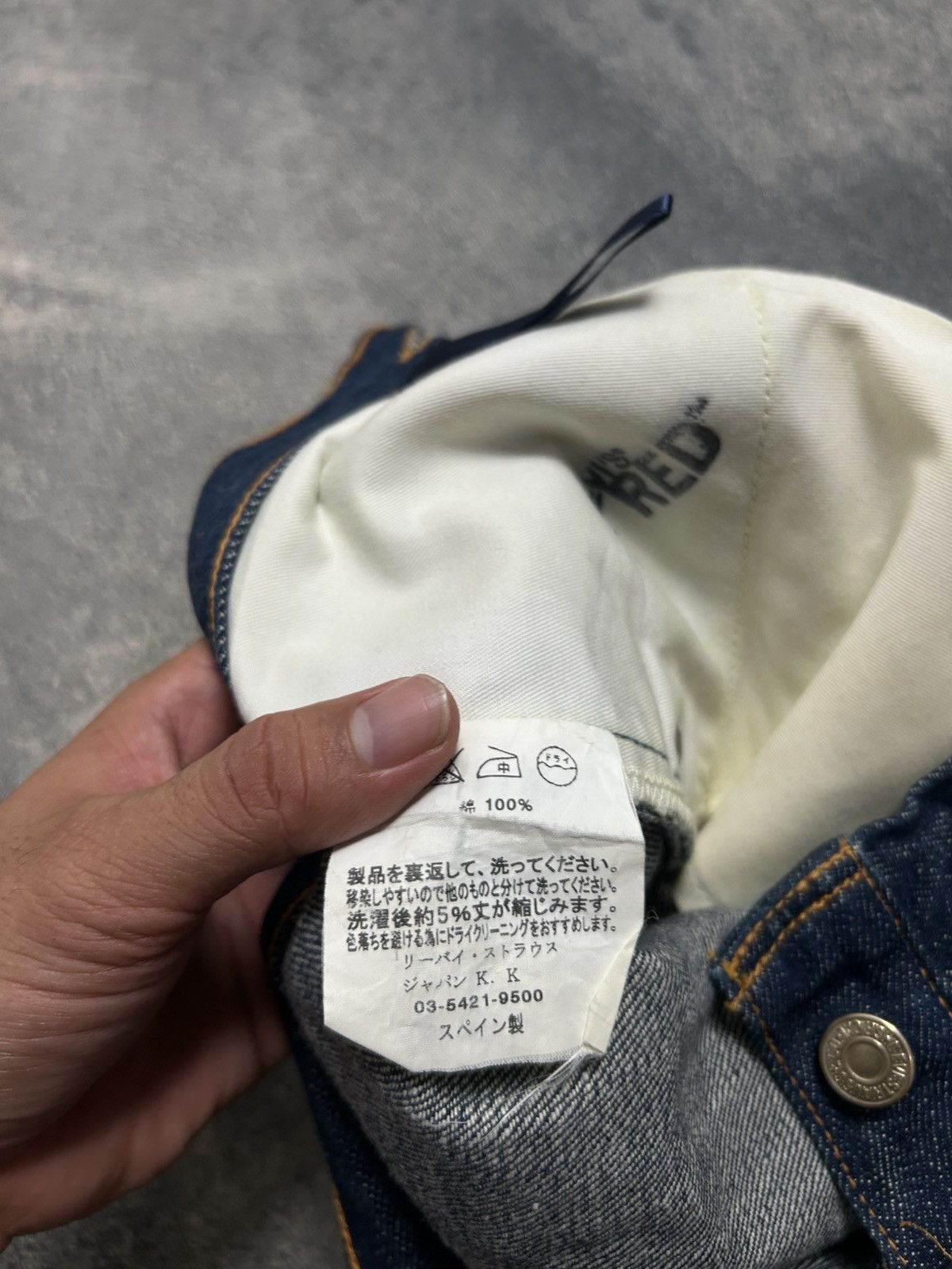 Levi's Vtg Levis 501 Rare Jeans Size US 28 / EU 44 - 7 Thumbnail