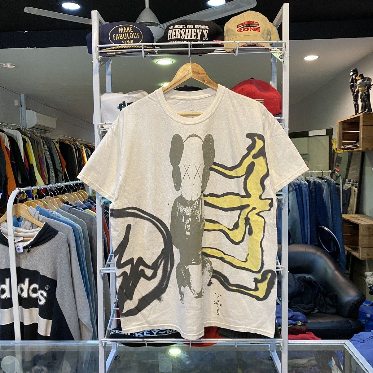 Cactus Plant Flea Market × Fragment Design × Kaws Cactus Jack X KAWS For Fragment Tee Summer Collection 2021 Size US L / EU 52-54 / 3 - 1 Thumbnail