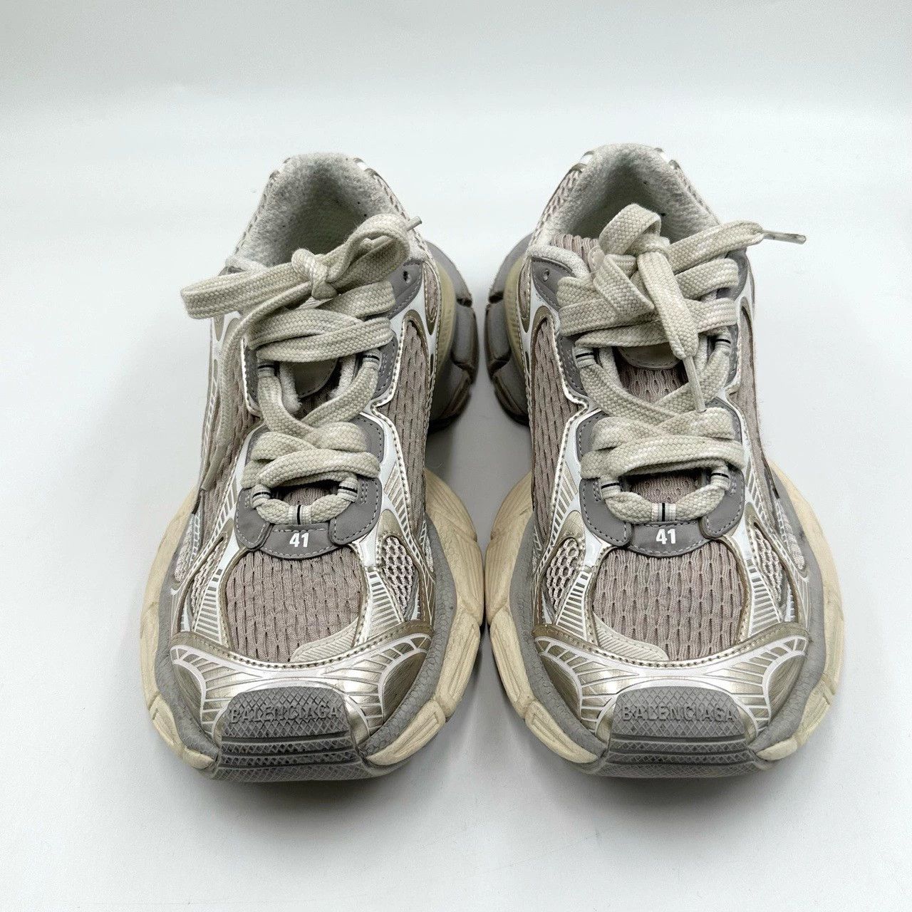 Balenciaga Must-buy item! Balenciaga 3XL light beige chunky sneakers Size US 8 / EU 41 - 1 Thumbnail