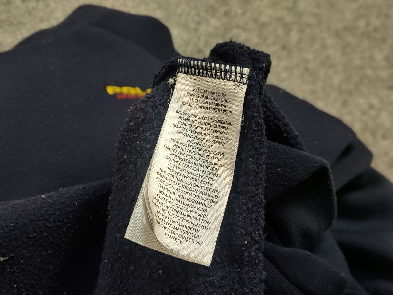 Polo Ralph Lauren Vintage 90's Polo Sport Ralph Lauren logo blue Hoodie Size US XL / EU 56 / 4 - 16 Thumbnail