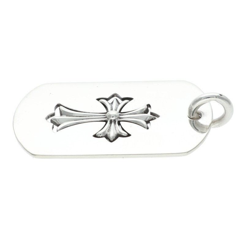 Chrome Hearts Chrome Hearts Cut Out Cross Dog Tag Necklace Size ONE SIZE - 5 Thumbnail