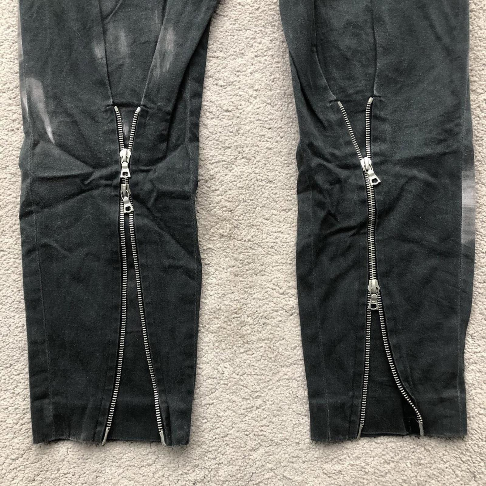 Dries Van Noten Dries Van Noten Back Zip Utility Technical Cargo Trousers. Size 27" / US 4 / IT 40 - 3 Thumbnail