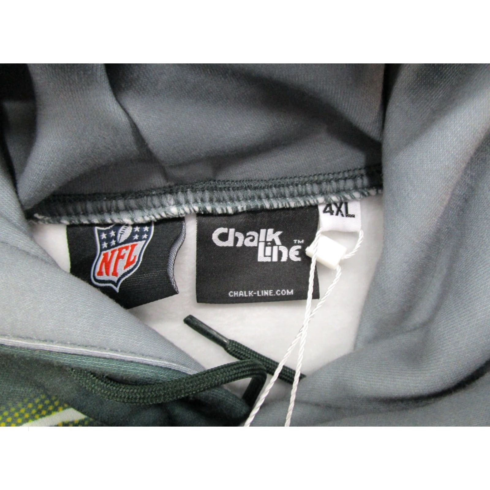 Chalk Line Chalk Line NFL Green Bay Packers Hoodie Sweatshirt Mens 4XL Green Pullover Long Sleeve Sports New Size US XXL / EU 58 / 5 - 3 Thumbnail
