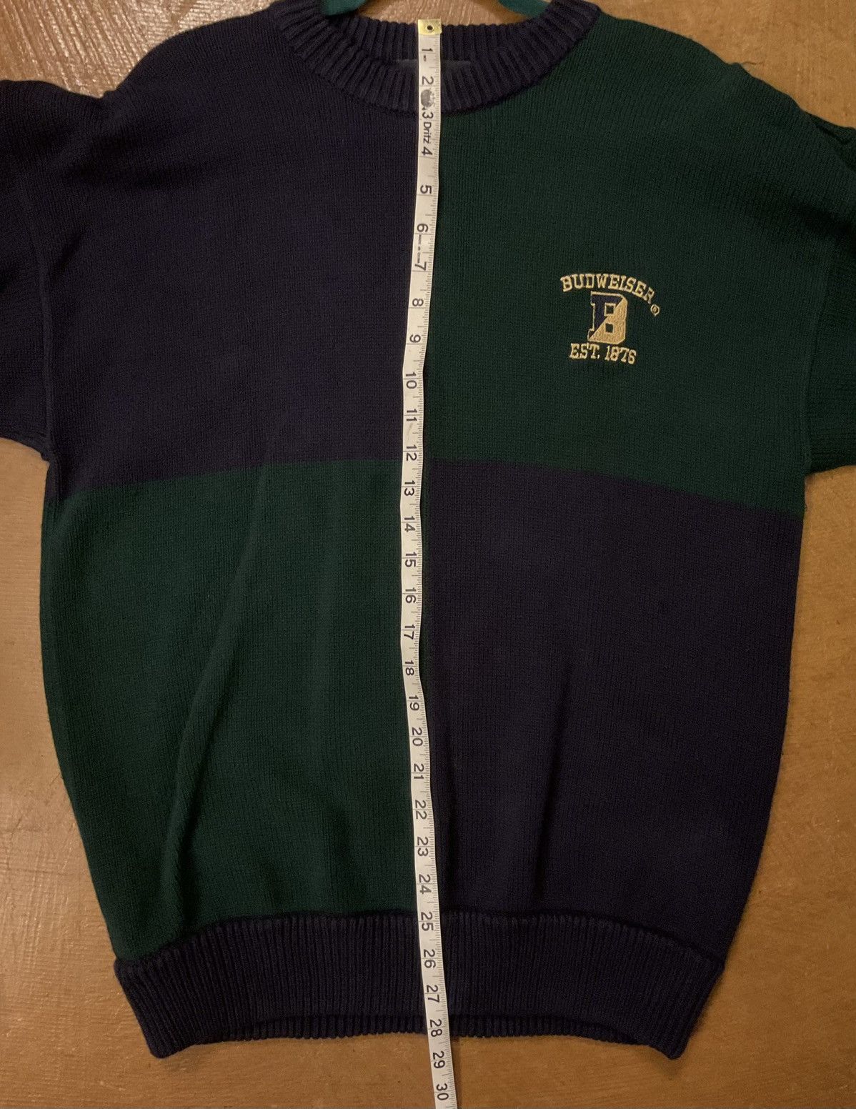 Budweiser Budweiser Men's Color Block Crewneck Sweater Size US M / EU 48-50 / 2 - 3 Thumbnail