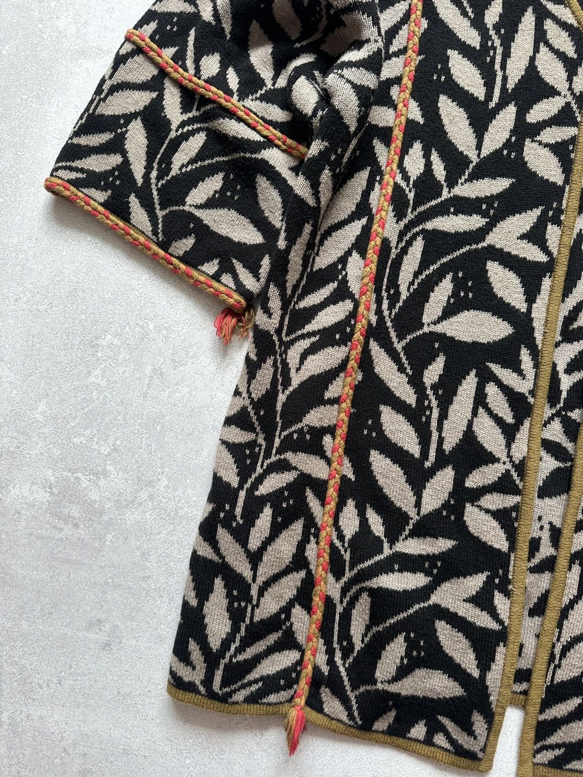 Gudrun Sjoden Gudrun Sjoden Boho Floral Logo Long Coat Jacket Overcoat S-M Size S / US 4 / IT 40 - 5 Thumbnail