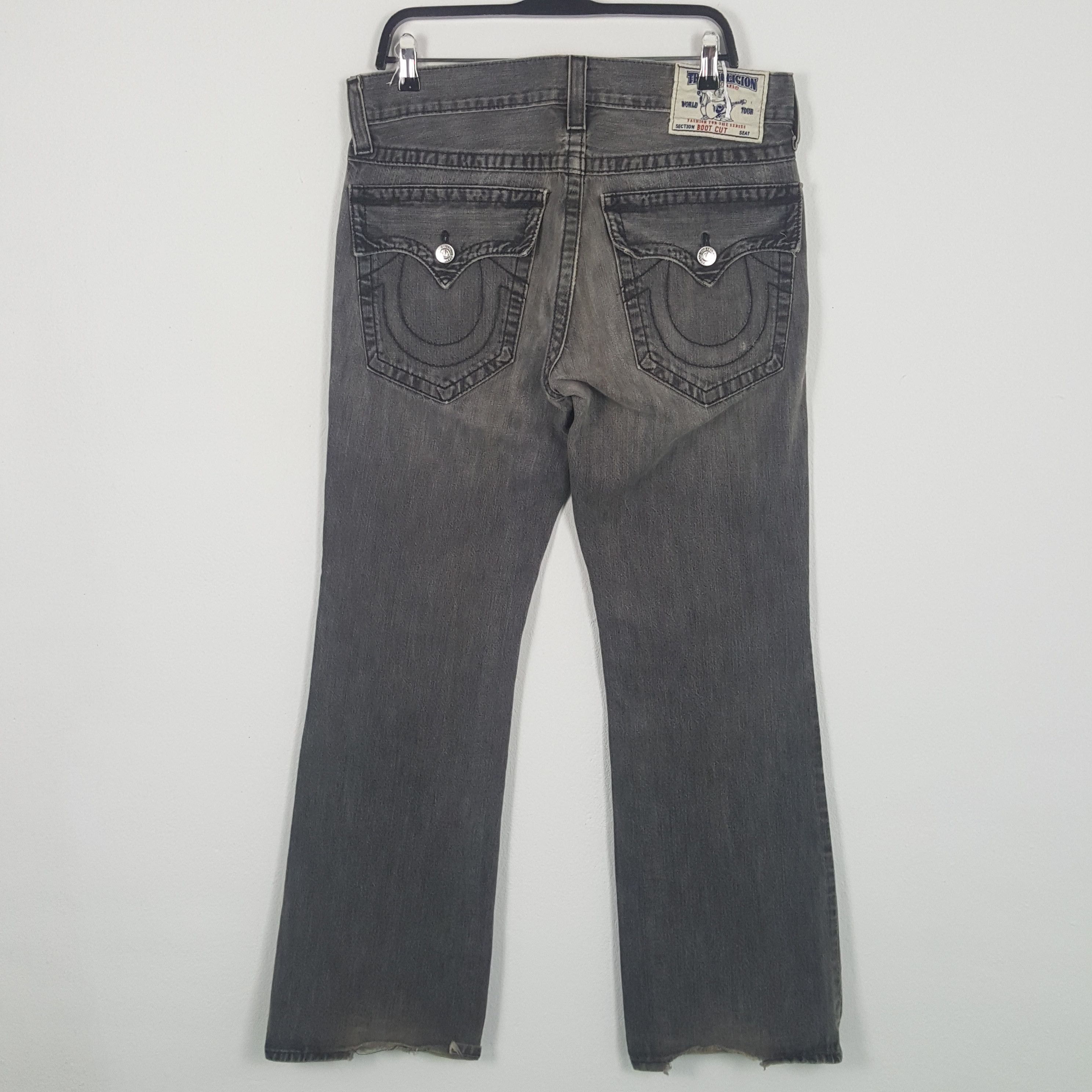 True Religion × Vintage True Religion Daily Streetwear Style Distressed Jeans Size US 35 - 1 Thumbnail