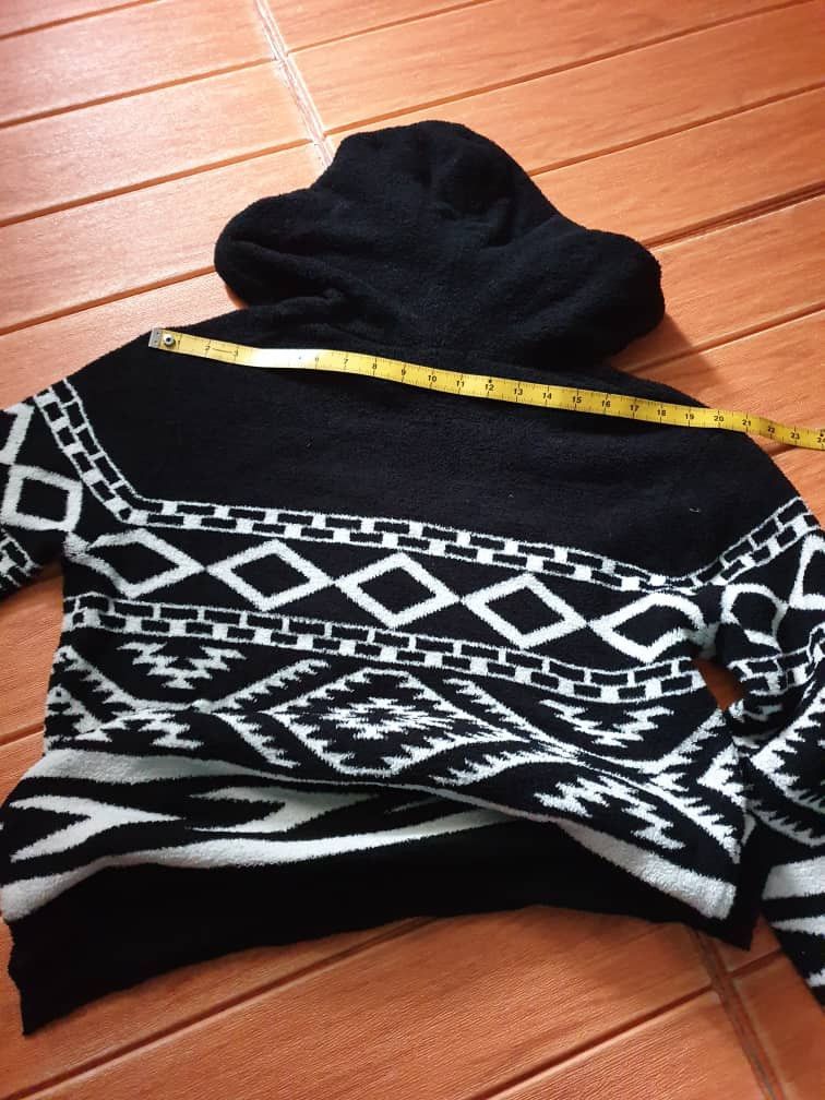 PPFM Purple & Yellow black and white Navajo Sweater Size US S / EU 44-46 / 1 - 10 Thumbnail