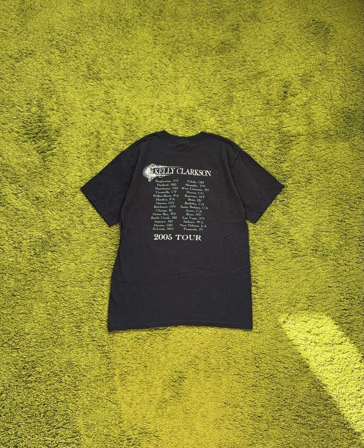 Band Tees Kelly Clarkson 2005 vintage official tour t-shirt Size US M / EU 48-50 / 2 - 3 Thumbnail