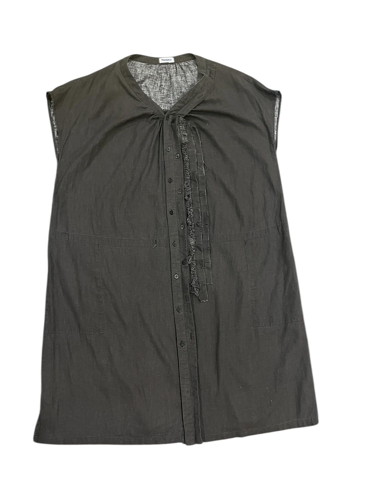 Issey Miyake ISSEY MIYAKE PLANTATION DRESS BUTTON UP Size XL / US 12-14 / IT 48-50 - 1 Thumbnail