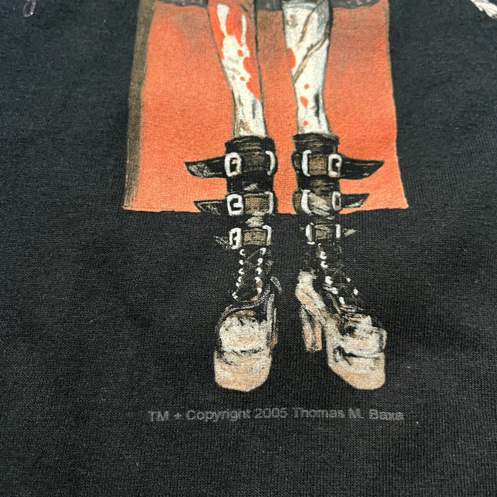 Vintage VINTAGE Thomas Baxa Magic The Gathering D&D Fairies Dark Art T-Shirt Men XL Black 90s Horror Fantasy Y2K Size US XL / EU 56 / 4 - 3 Thumbnail