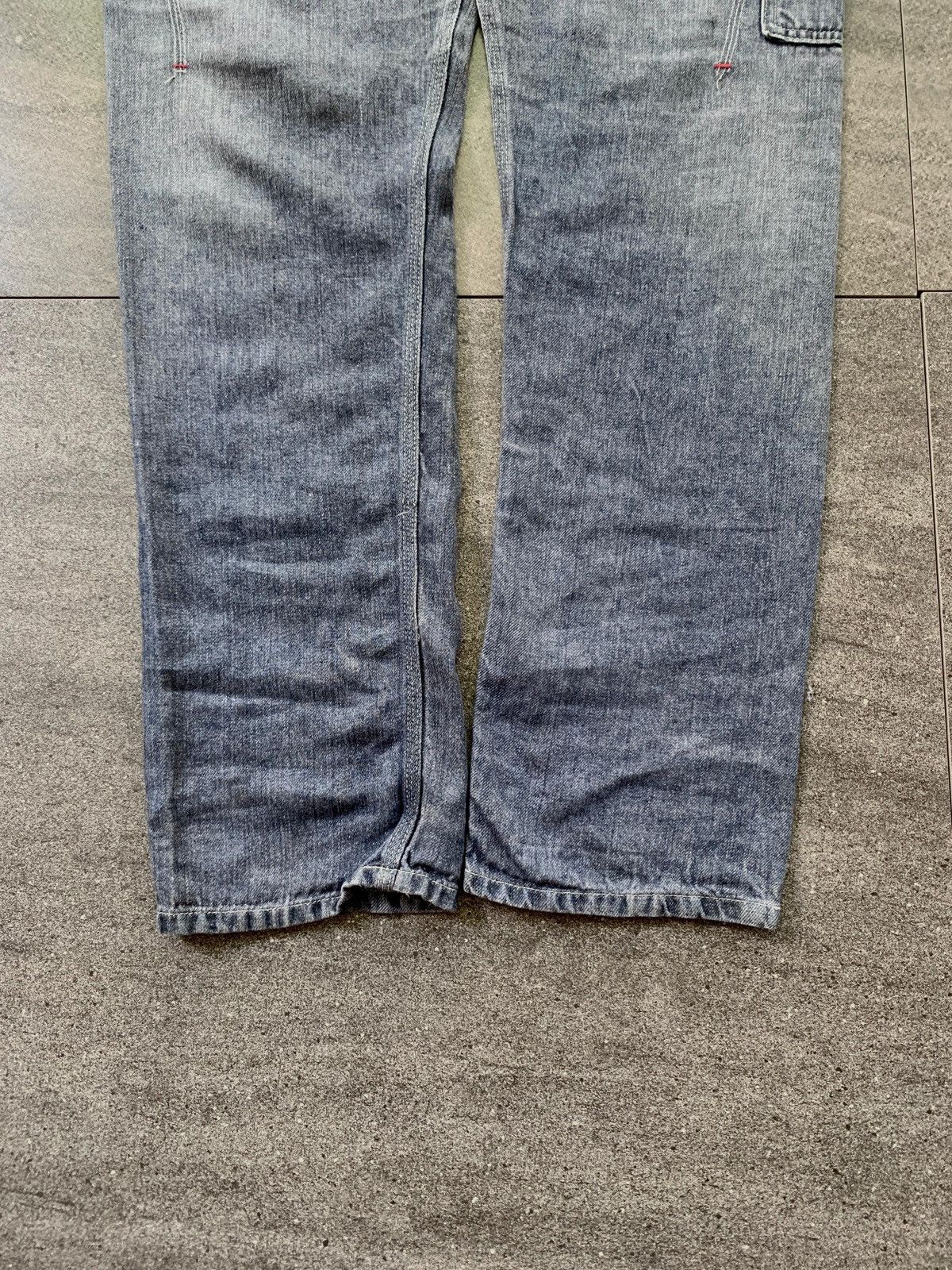 Junya Watanabe FREE TAX! Buckle Back Carpenter Linen Denim Pants Size US 31 - 5 Thumbnail
