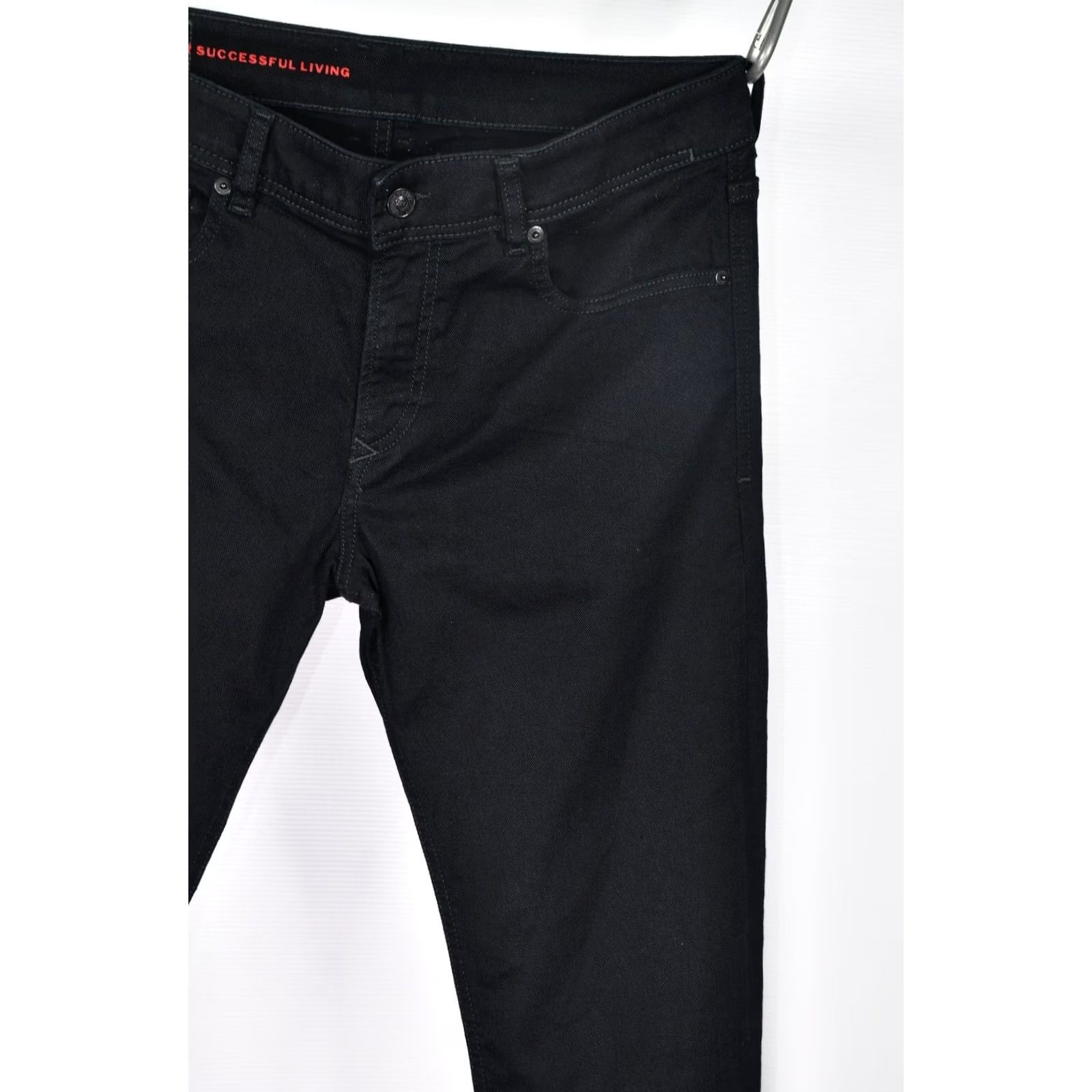 Diesel DIESEL 1979 SLEENKER Jeans Skinny Stretch Black Mens W34 L34 Adult Regular Short Size US 34 / EU 50 - 7 Thumbnail