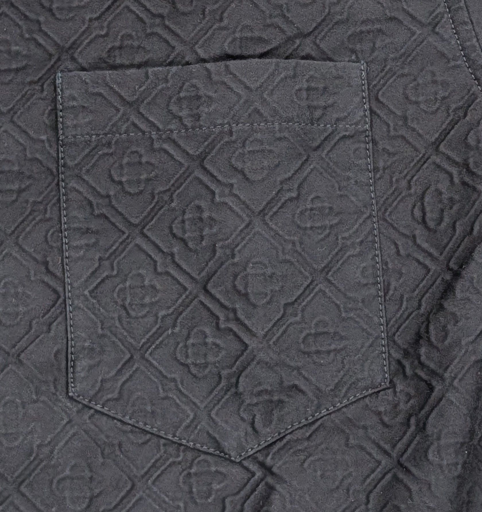 Casablanca CASABLANCA Jacquard Shirt Jacket Black Large Size US L / EU 52-54 / 3 - 4 Thumbnail