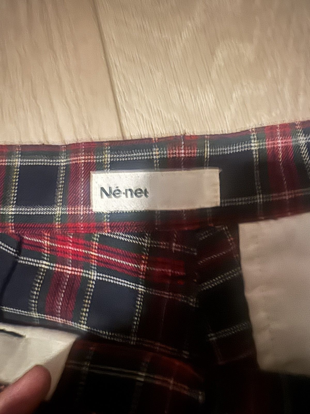 Ne-Net nenet plaid pants Size US 29 - 3 Thumbnail