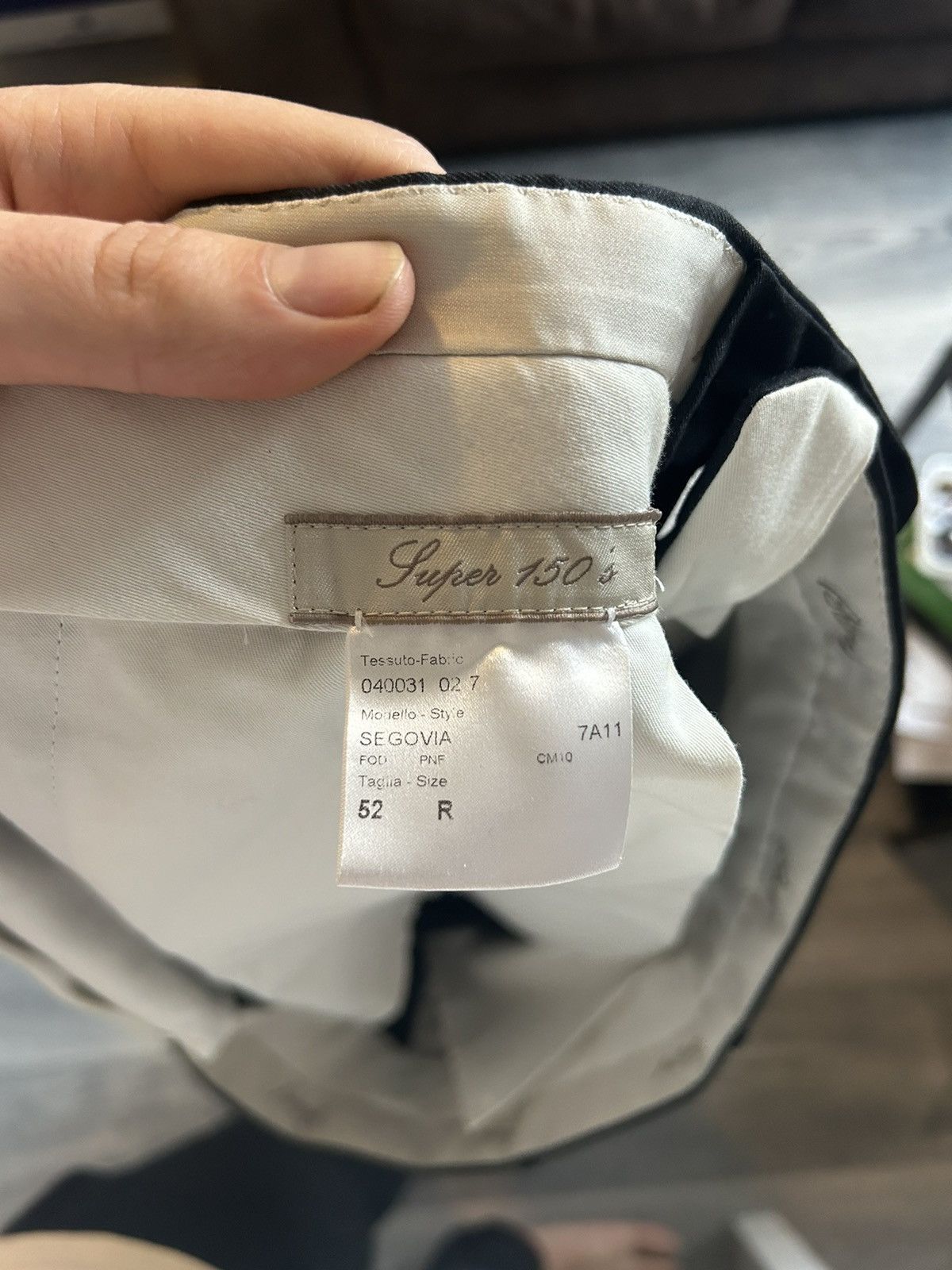 Brioni Super 150’s Segovia Pants Size US 38 / EU 54 - 11 Thumbnail