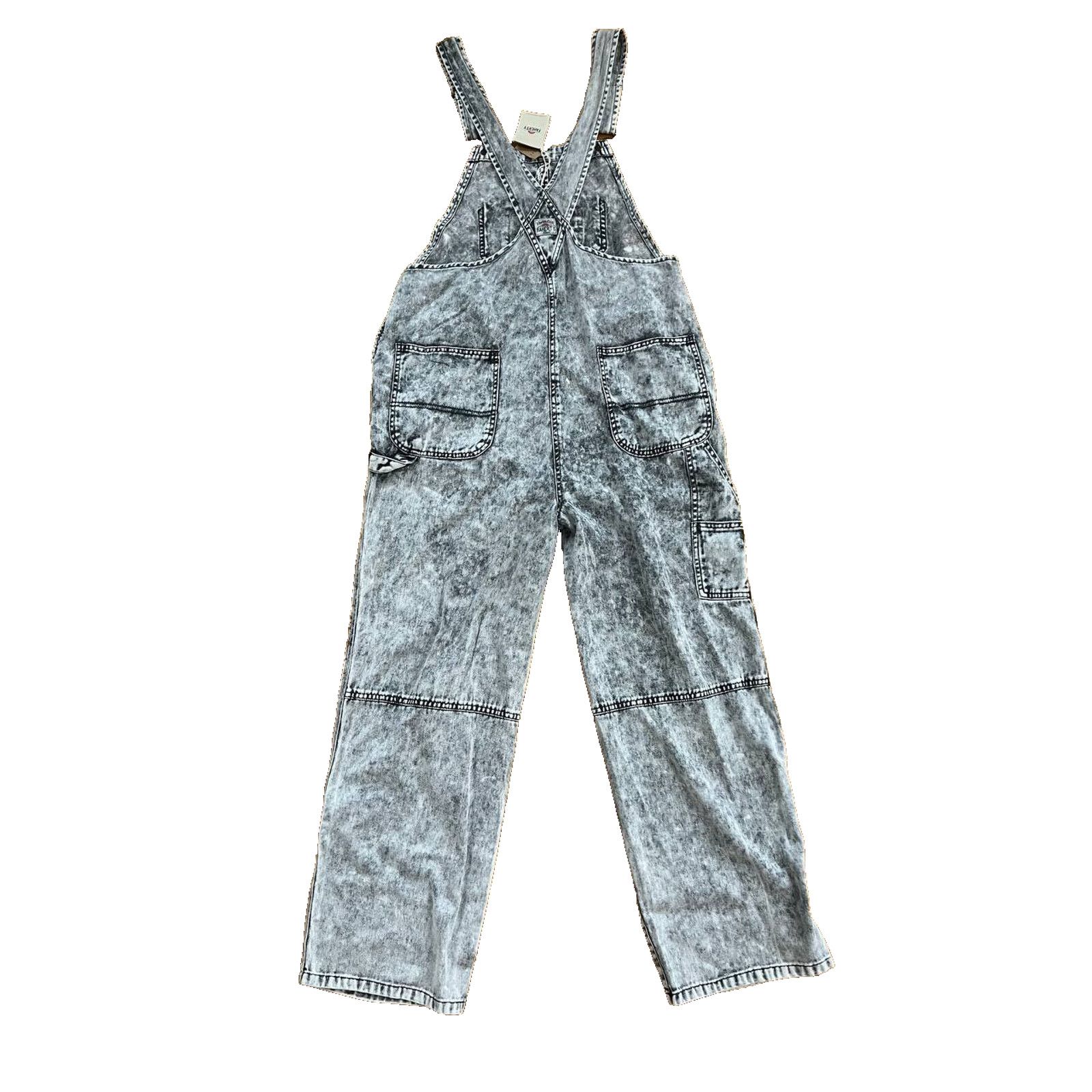 Faherty Faherty Mechanic Overall Storm Jumpsuit Cloud Grey M A000891 Size 30" / US 8 / IT 44 - 4 Thumbnail