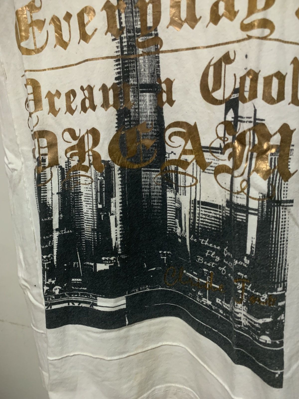If Six Was Nine Clride Poem City Vlone ERD Vale Style Tee Shirt Size US M / EU 48-50 / 2 - 6 Thumbnail