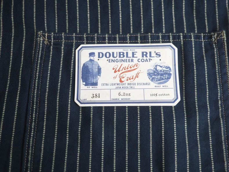 Polo Ralph Lauren Ralph LaurenBlue polka dot striped workwear jacket 2503-Nex Size US XL / EU 56 / 4 - 5 Thumbnail