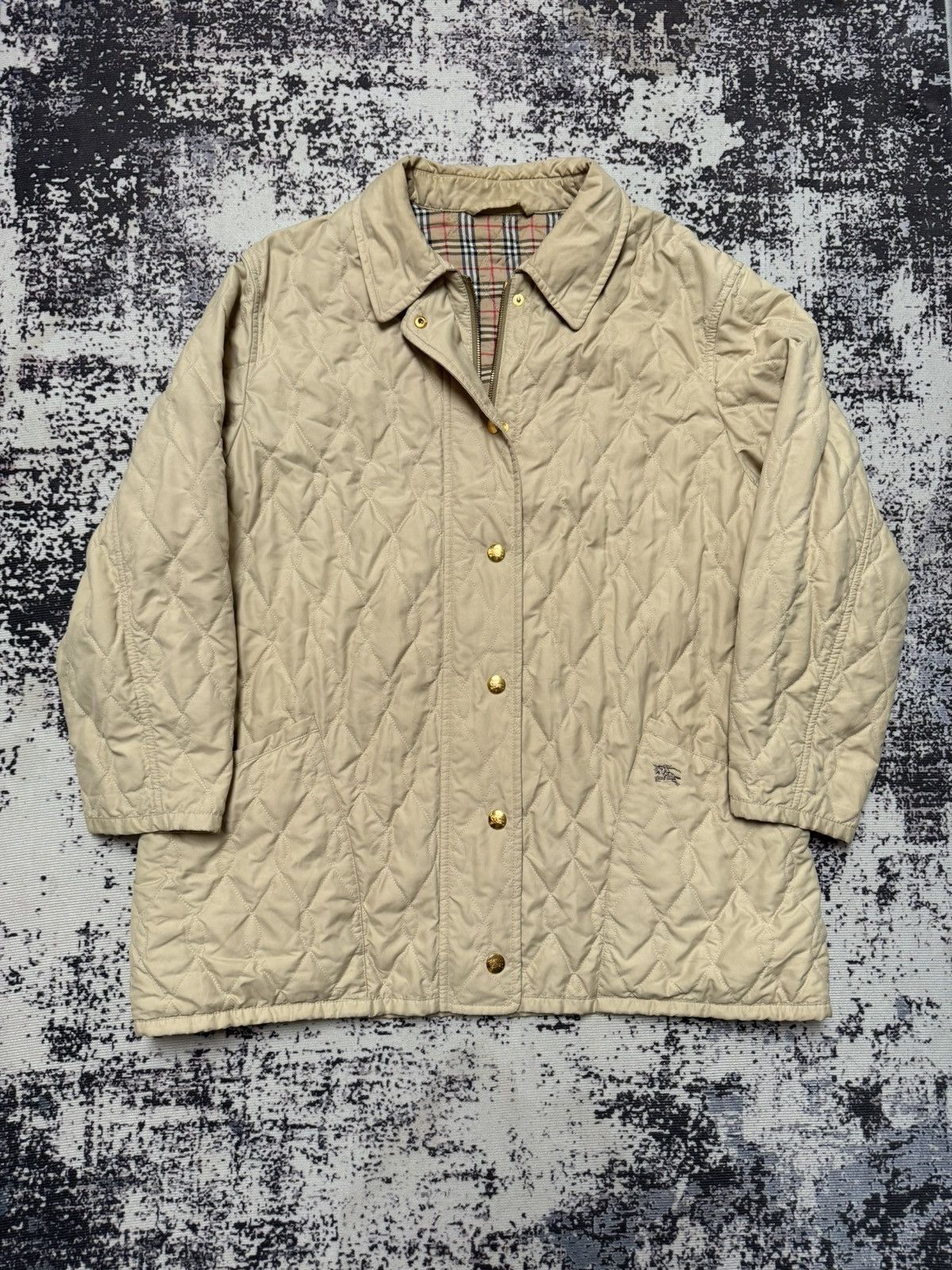 Burberry Vintage BURBERRY Full Pattern Nova Check Down Puffer Jacket Size US XL / EU 56 / 4 - 6 Thumbnail