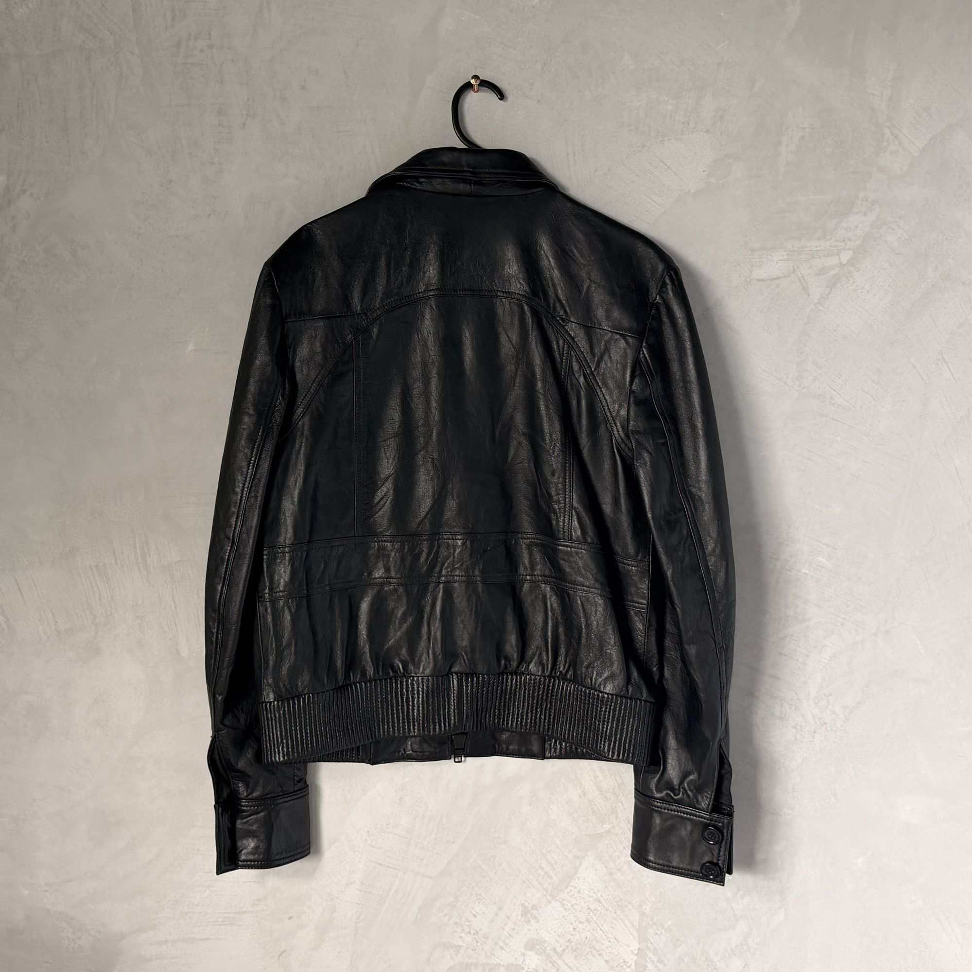 Other Custome Dior Heidi Slimane style leather bomber jacket Size US M / EU 48-50 / 2 - 3 Thumbnail