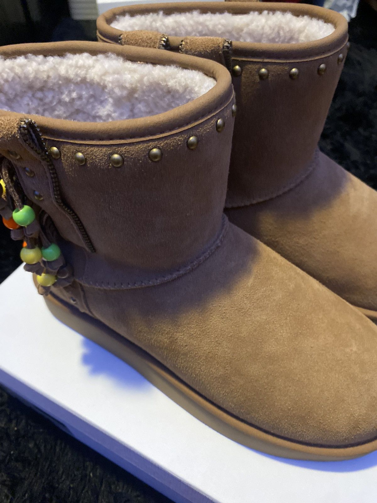 1199 Bazo1199 Surfer Beaded Ugg Boots Size US 11 / EU 44 - 8 Thumbnail
