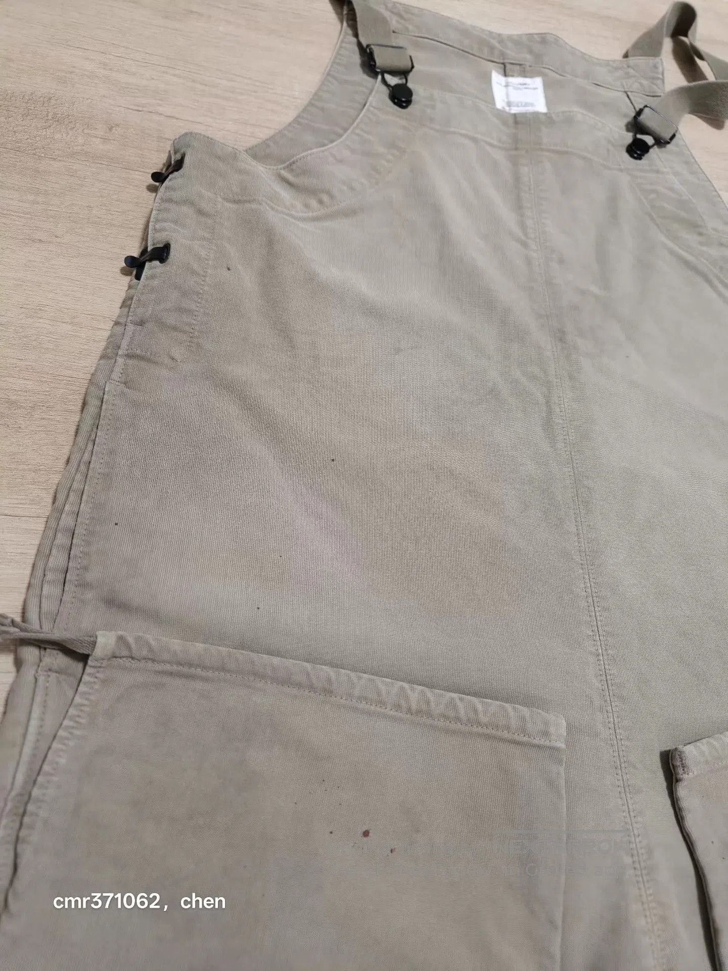Visvim Green Overalls with Suspenders Size 34. Size US 34 / EU 50 - 3 Thumbnail