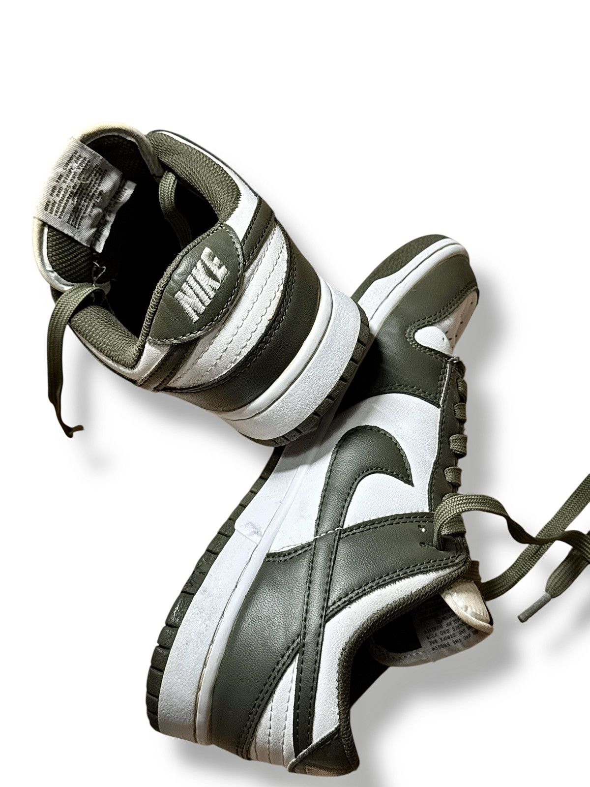 Nike Rare shoes Nike Dunk low Green Off sneakers virgil Size US 7.5 / IT 37.5 - 3 Thumbnail