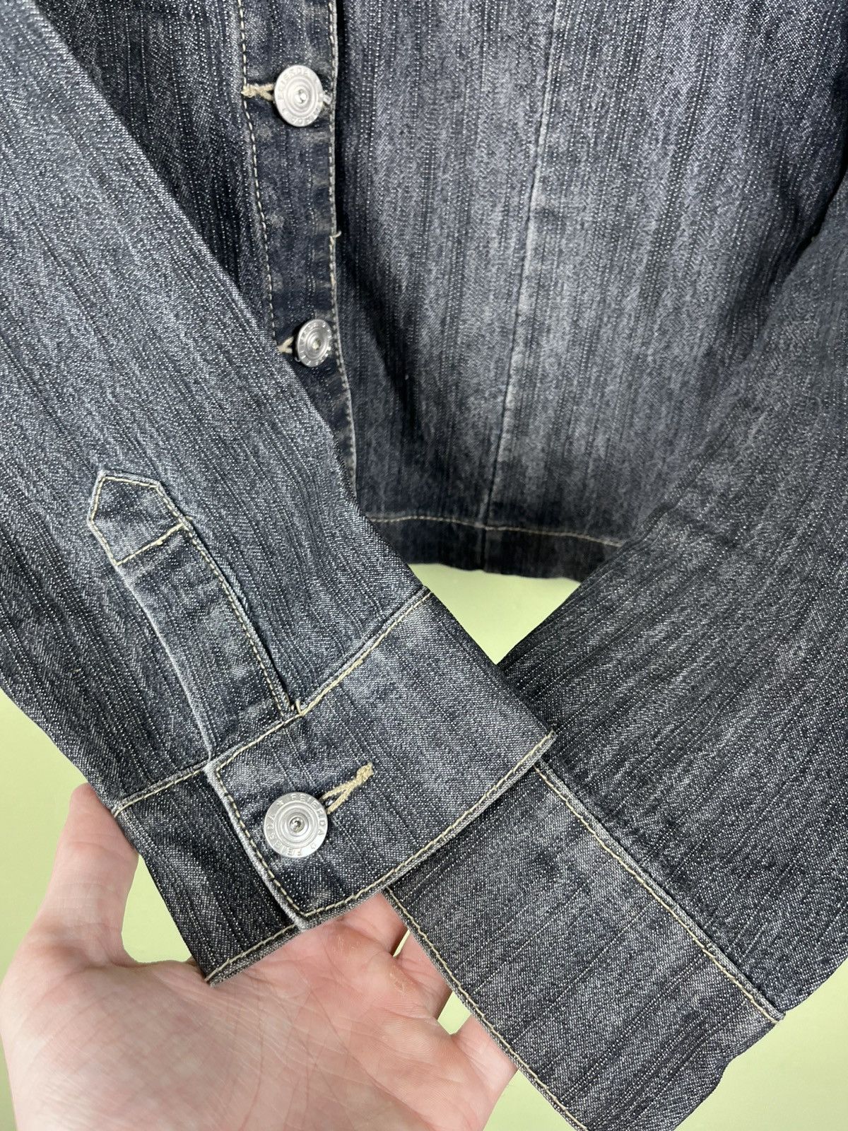 Japanese Brand Vintage Y2K cargo avant garde denim jacket Japanese Size M / US 6-8 / IT 42-44 - 4 Thumbnail