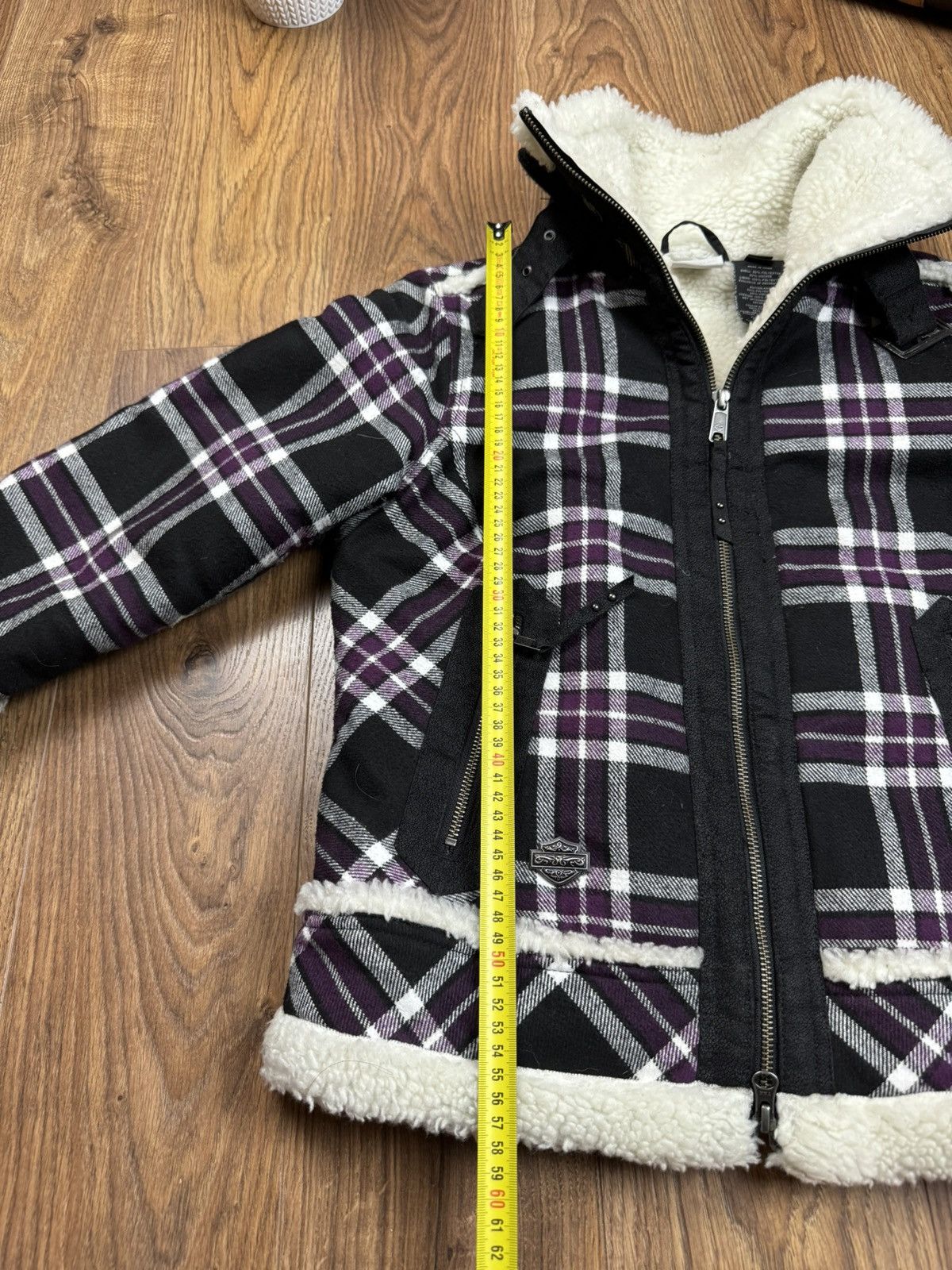 Harley Davidson Vintage sherpa jacket Harley Davidson 00s original item Size M / US 6-8 / IT 42-44 - 6 Thumbnail