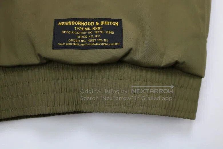 Neighborhood NEIGHBORHOOD X BURTON Faux Fur Collar Jacket. Size US L / EU 52-54 / 3 - 5 Thumbnail