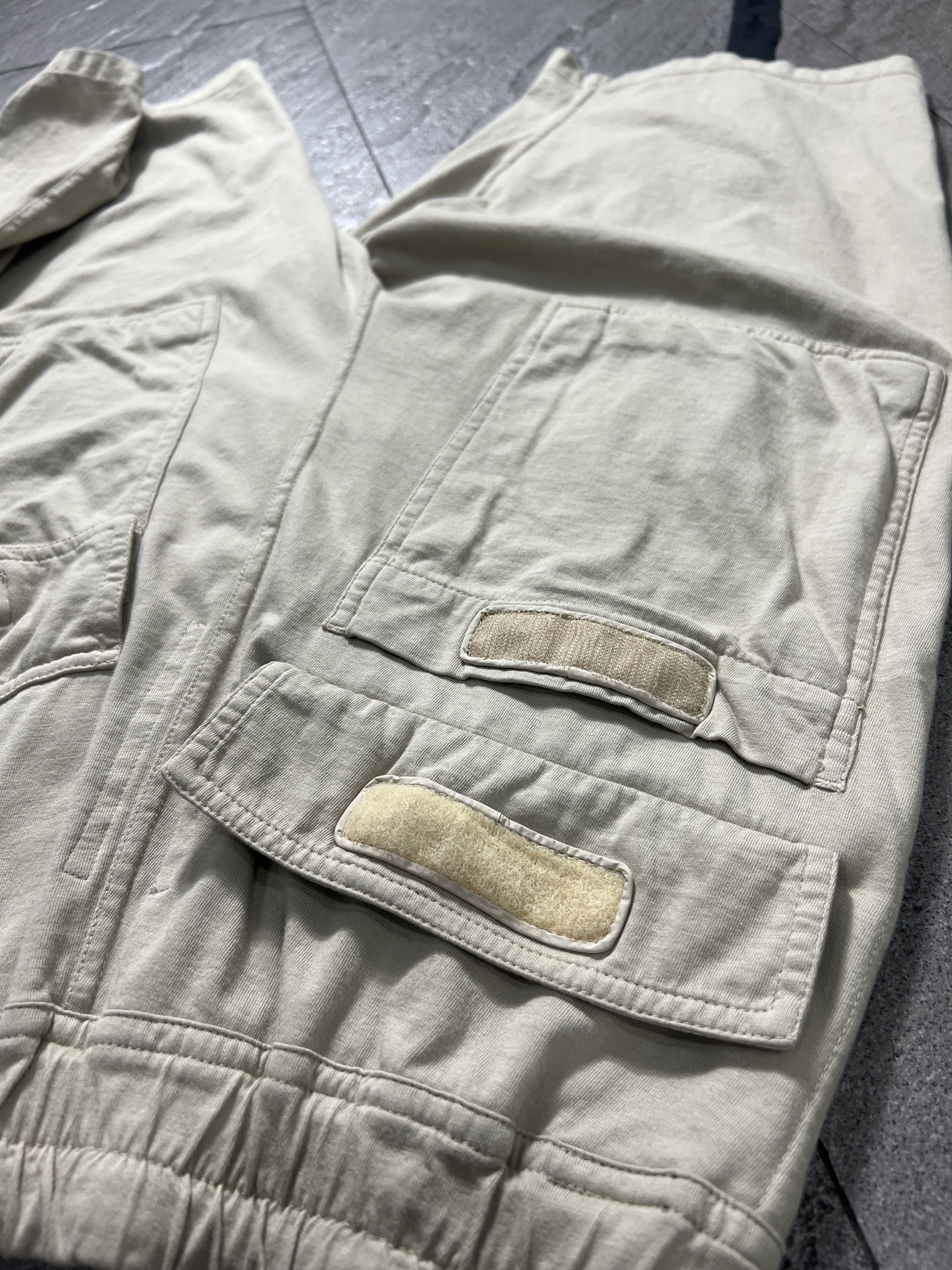 Rick Owens Drkshdw Rick Owens DRKSHDW Pearl Pods Shorts S Beige Size US 31 - 5 Thumbnail