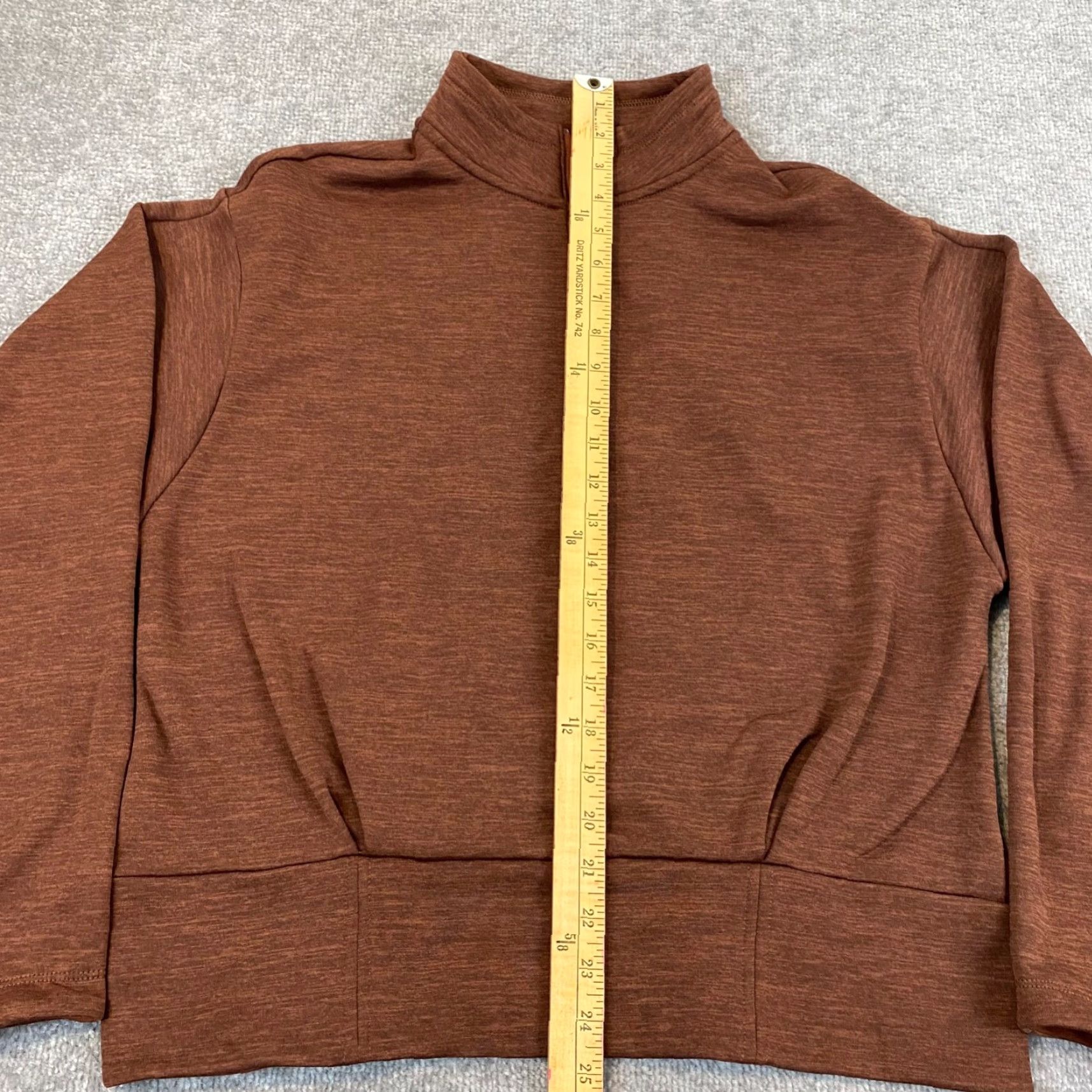Athleta Athleta Jacket Medium Reddish Maroon 1/2 Zip Pullover Running Athleisure Womens Size M / US 6-8 / IT 42-44 - 6 Thumbnail