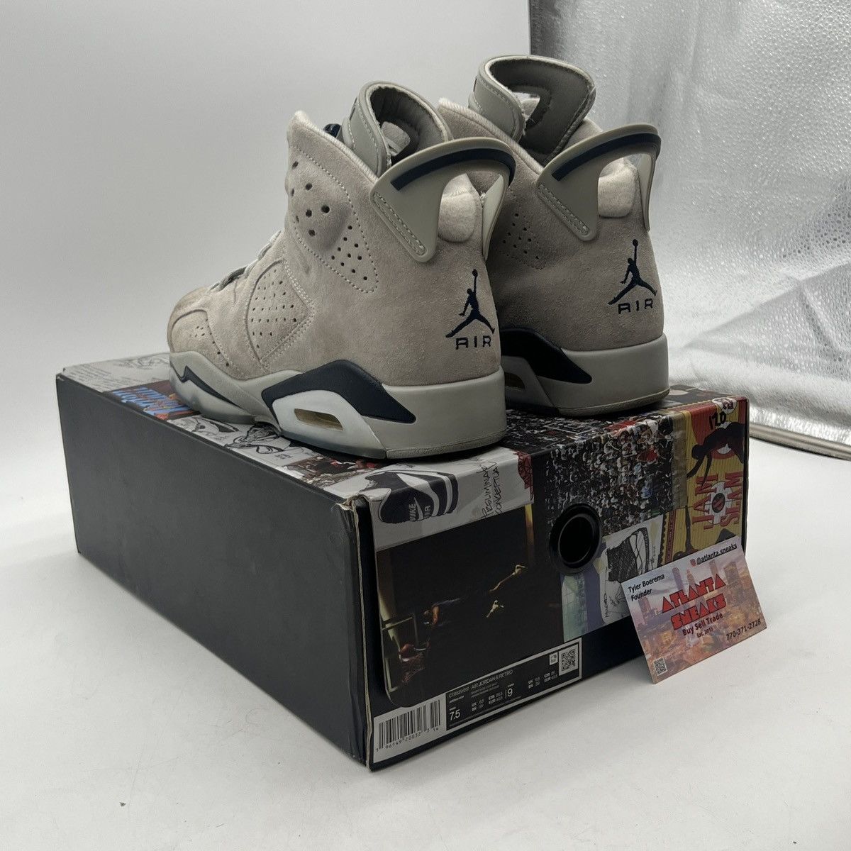 Jordan Brand Air Jordan 6 Georgetown Size US 7.5 / EU 40-41 - 4 Thumbnail