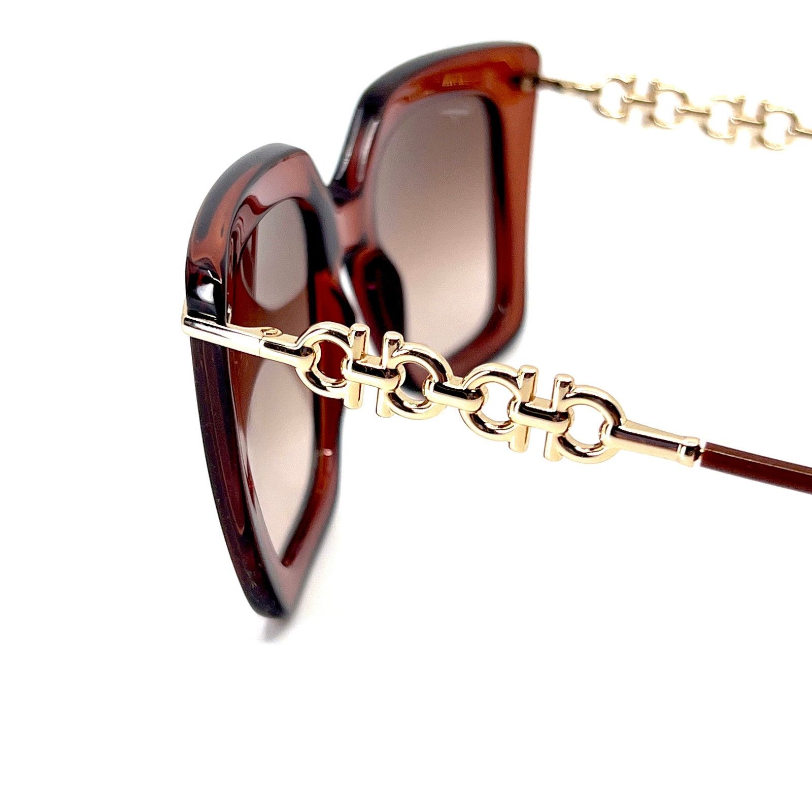 Salvatore Ferragamo New! SALVATORE FERRAGAMO Sunglasses SF1041S 232 Authentic Size ONE SIZE - 6 Thumbnail